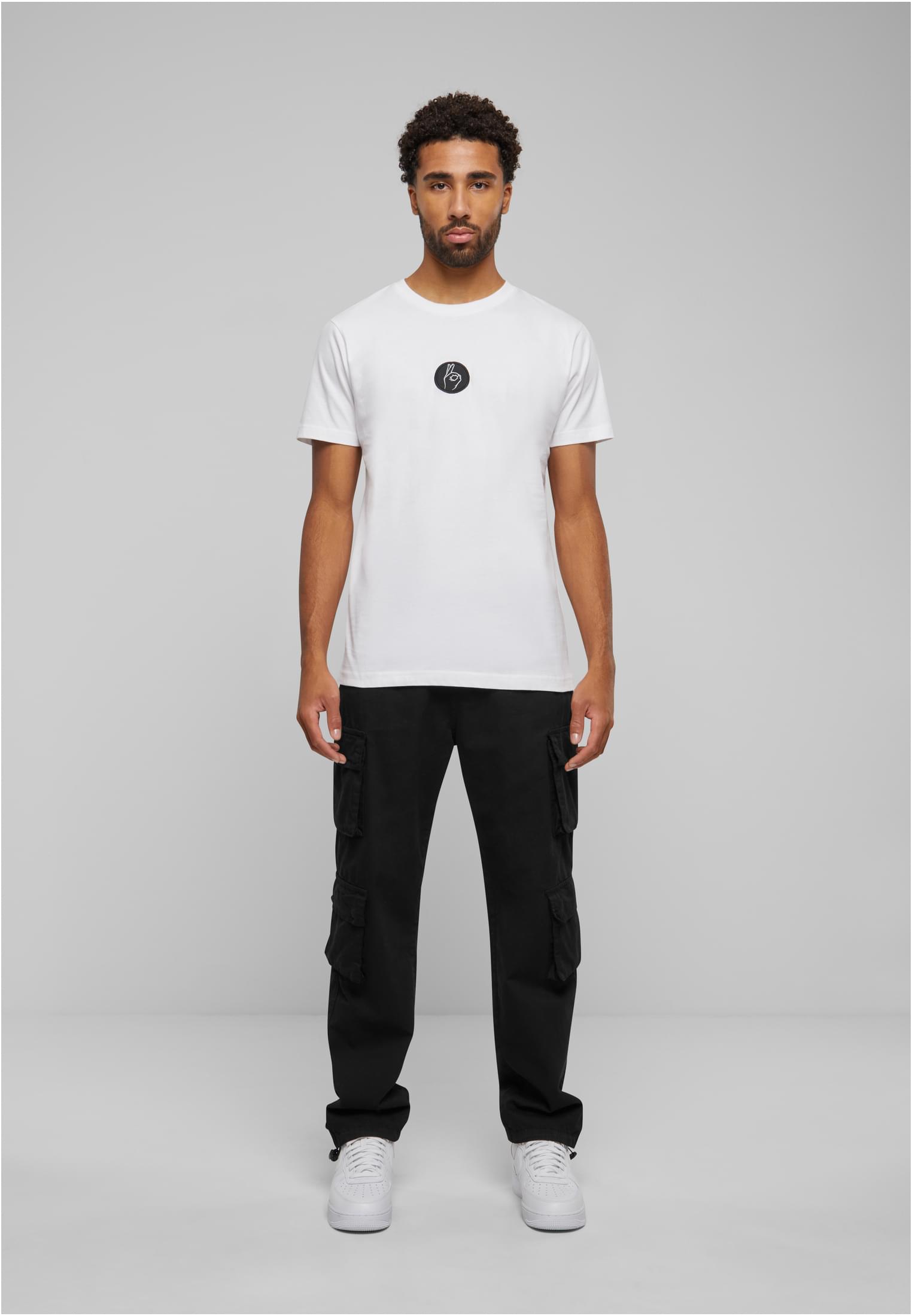 Easy Sign Patch Tee white XXL - workoutbrands.com