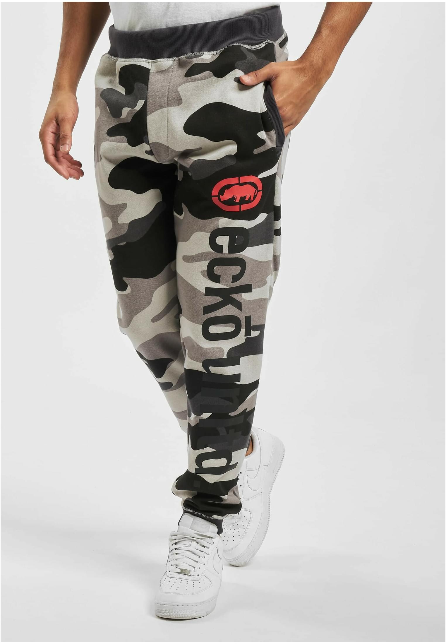 Ecko Unltd. 2Face Sweatpants black/camouflage XXL - workoutbrands.com