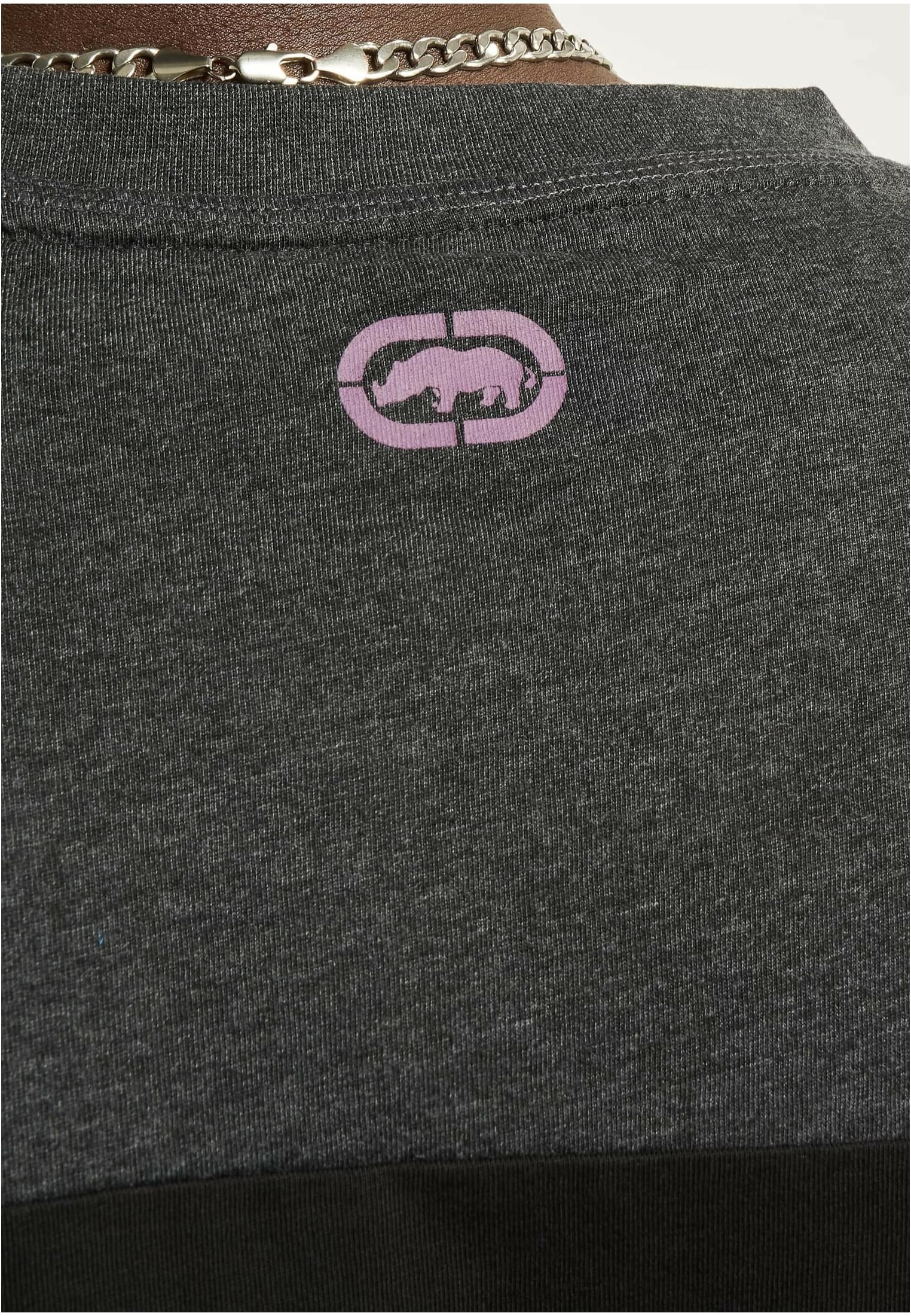 Ecko Unltd. Cairns T-Shirt anthracite/black/lila XXL - workoutbrands.com