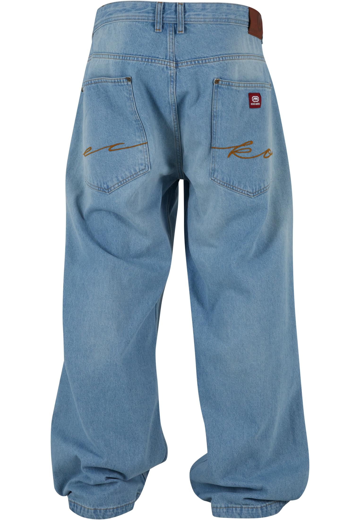 Ecko Unltd. Hang Loose Fit Jeans light blue denim W52 L34 - workoutbrands.com