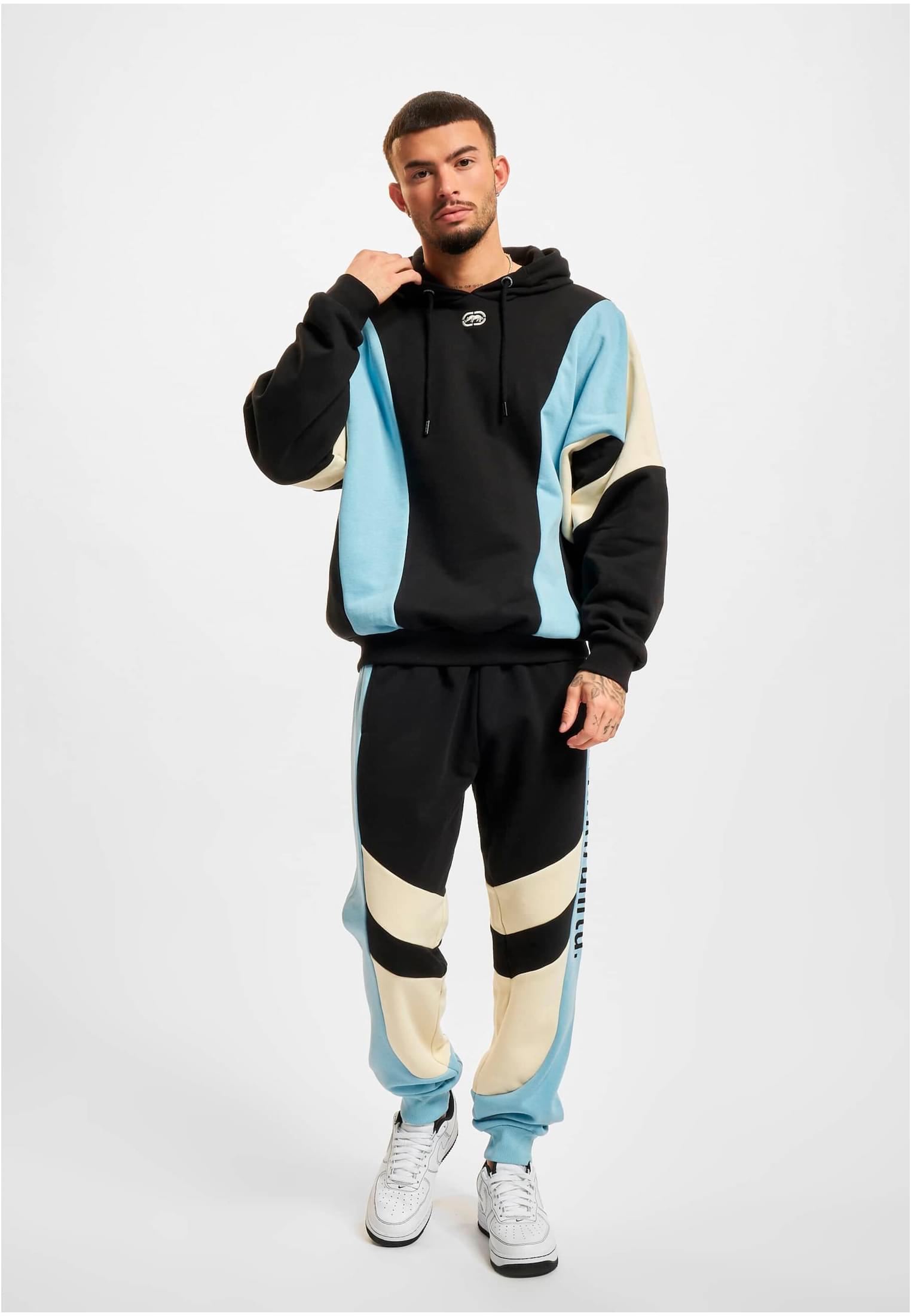 Ecko Unltd. Pro Hoodie black/blue/offwhite XXL - workoutbrands.com