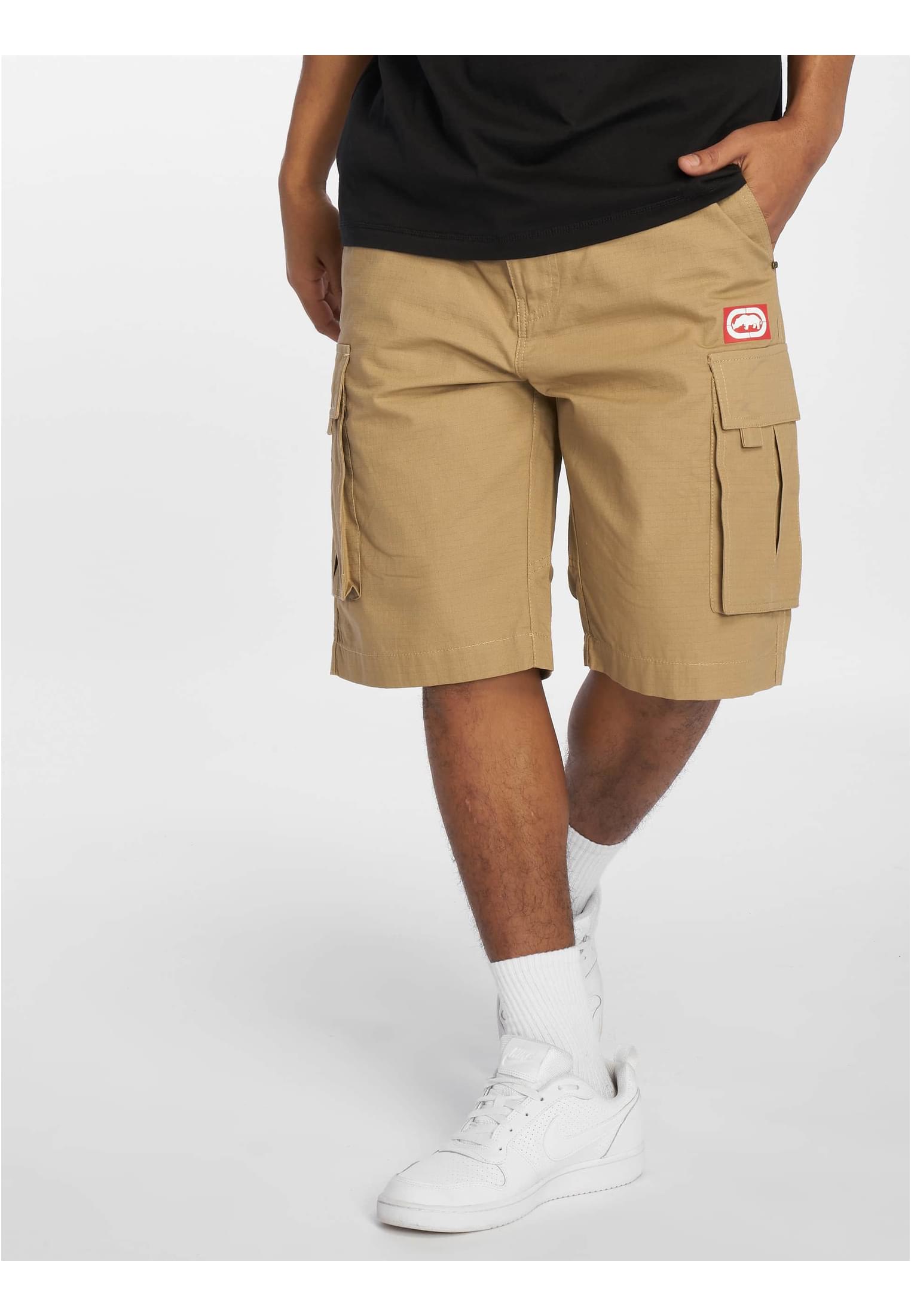 Ecko Unltd. Rockaway Twill Cargoshort beige W40 - workoutbrands.com