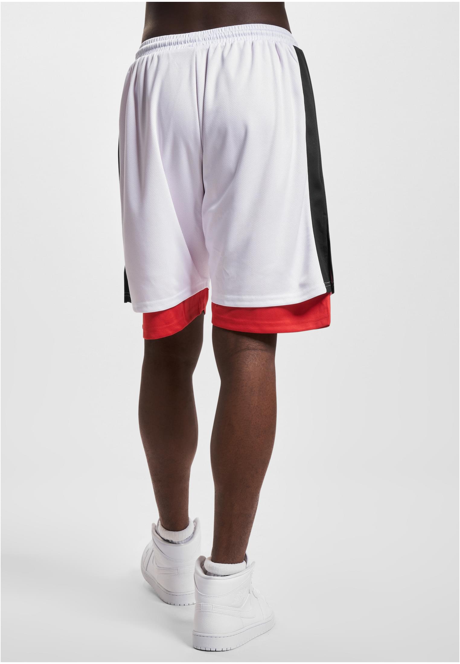 Ecko Unltd. Shorts BBALL white/red XXL - workoutbrands.com