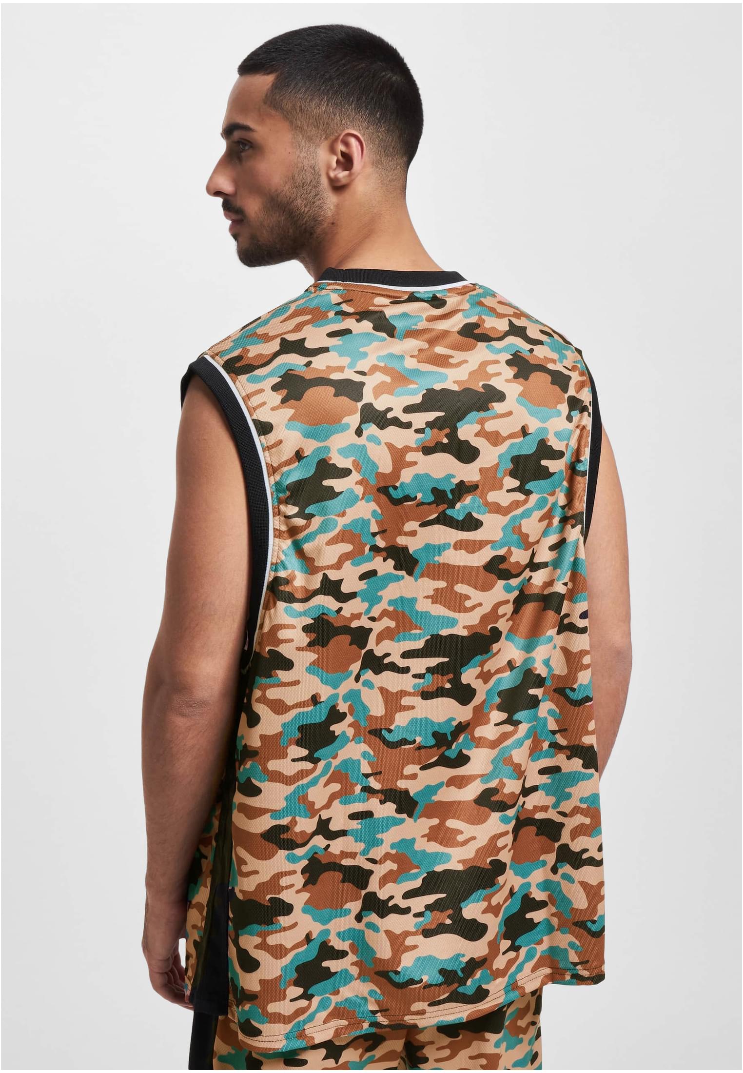 Ecko Unltd. Tanktop BBall camouflage/black/green XXL - workoutbrands.com
