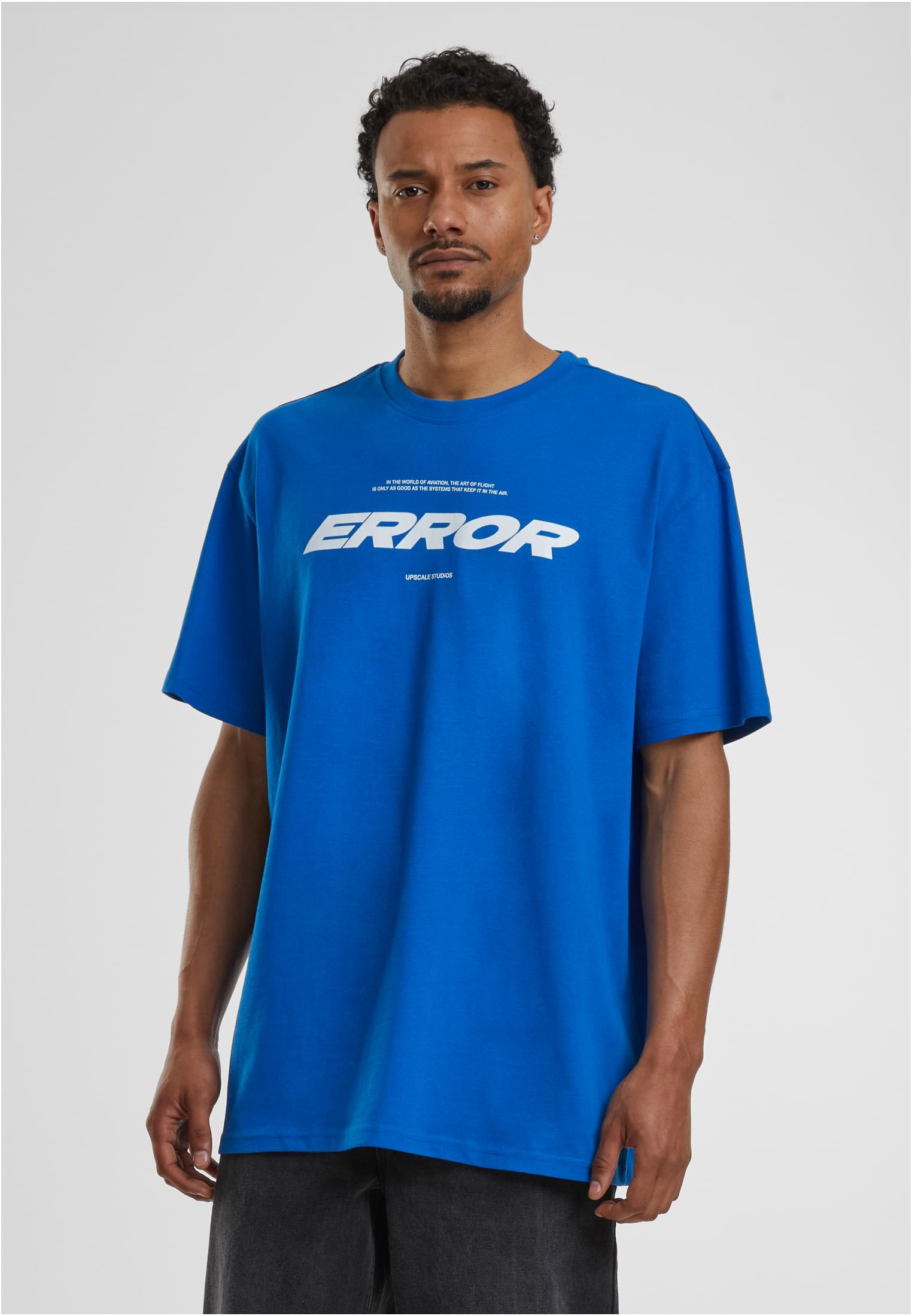 Error Wording Oversize Tee cobalt blue XXL - workoutbrands.com