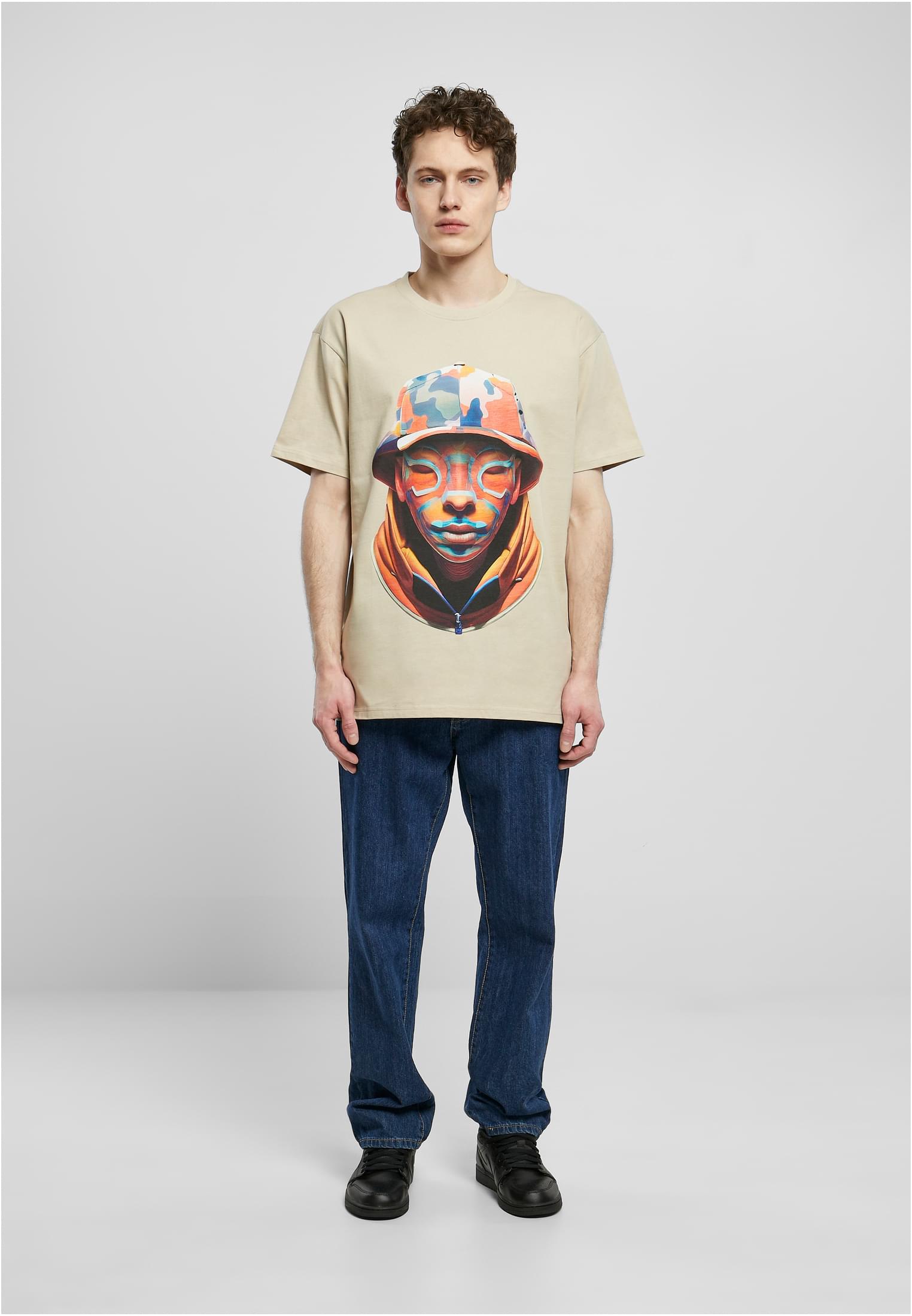 FOF Camouflage Front Heavy Oversized Tee