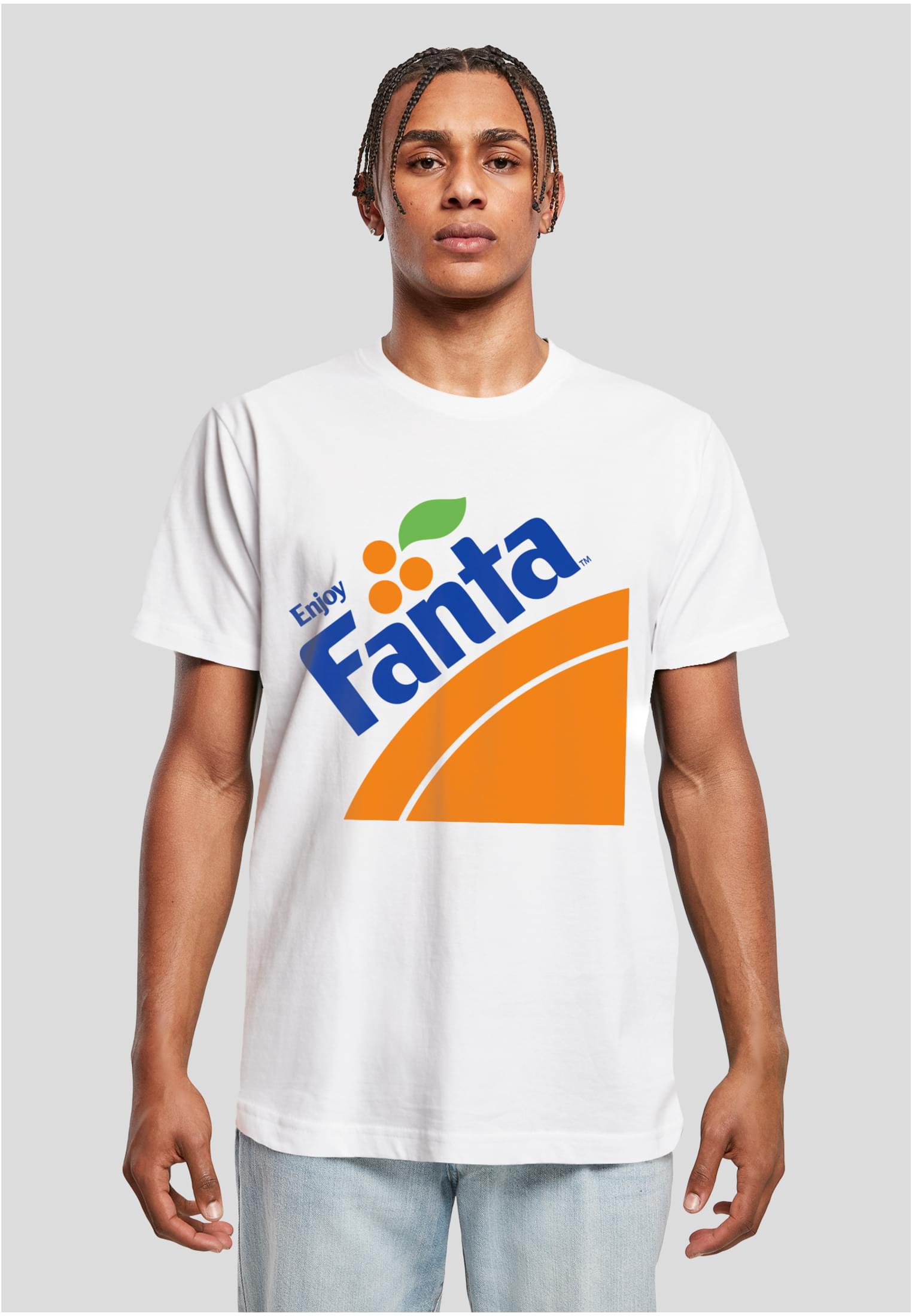 Fanta Logo Tee white XXL - workoutbrands.com
