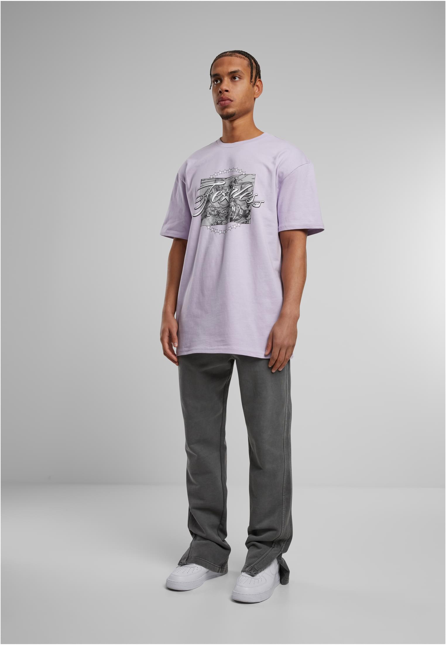 Fearless Legend Heavy Oversize Tee lightasphalt XXL - workoutbrands.com