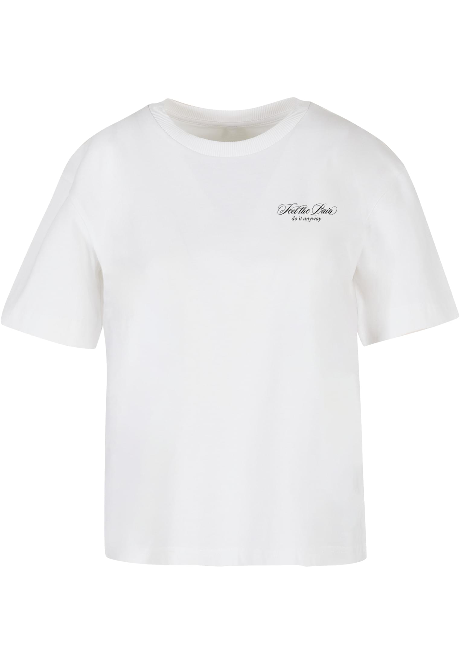 Feel The Pain Tee white XXL - workoutbrands.com