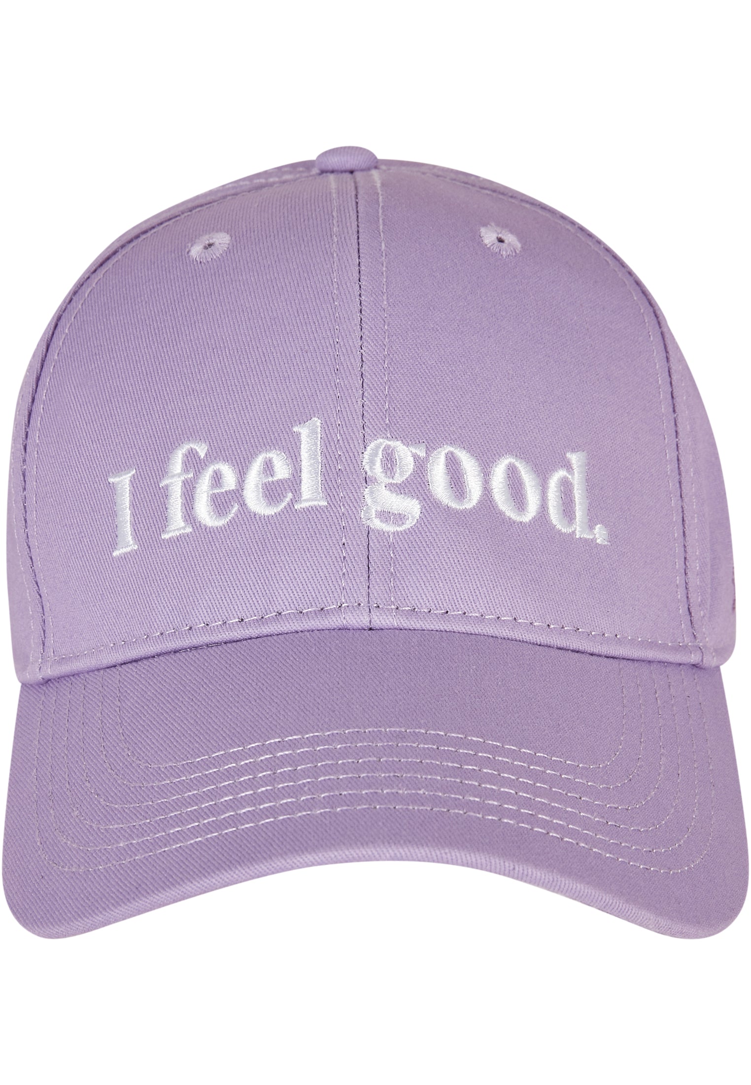Feelin Good Curved Cap lavender/white one size - workoutbrands.com