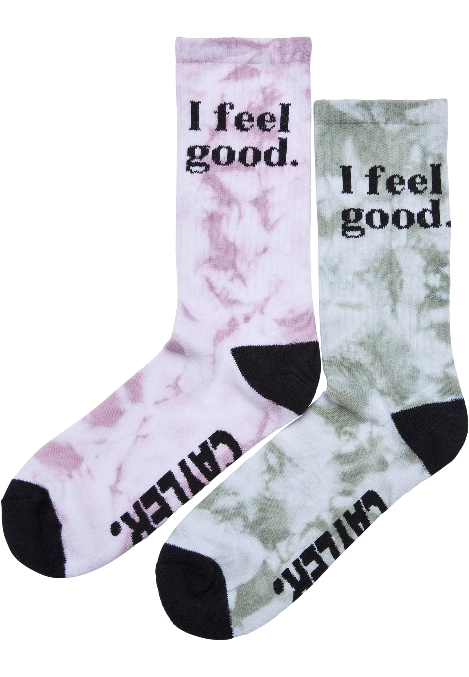 Feelin Good Socks 2-Pack lightkhaki/rose 35-38 - workoutbrands.com