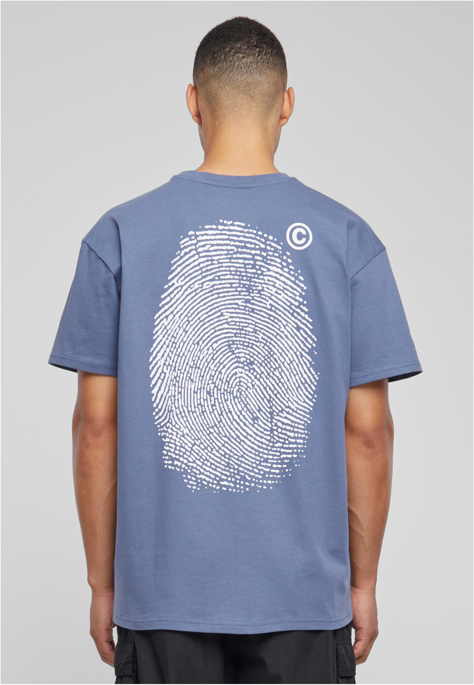 Fingerprint Oversize Tee vintageblue XXL - workoutbrands.com