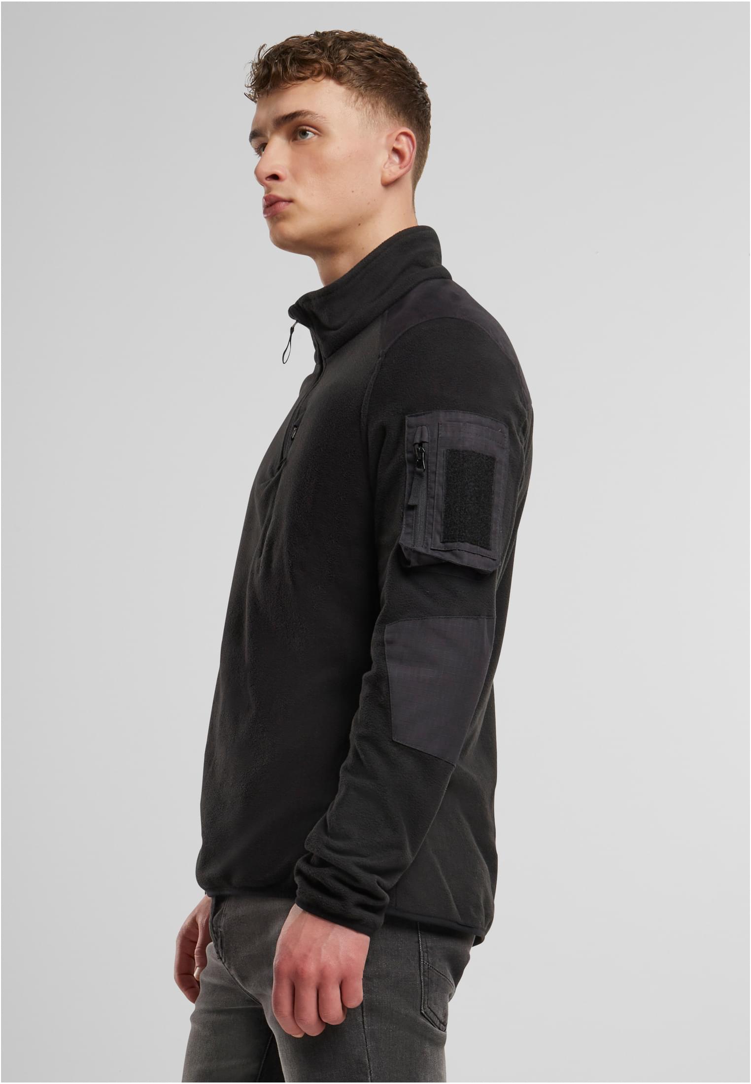 Fleece Troyer Ripstop camel 7XL - workoutbrands.com