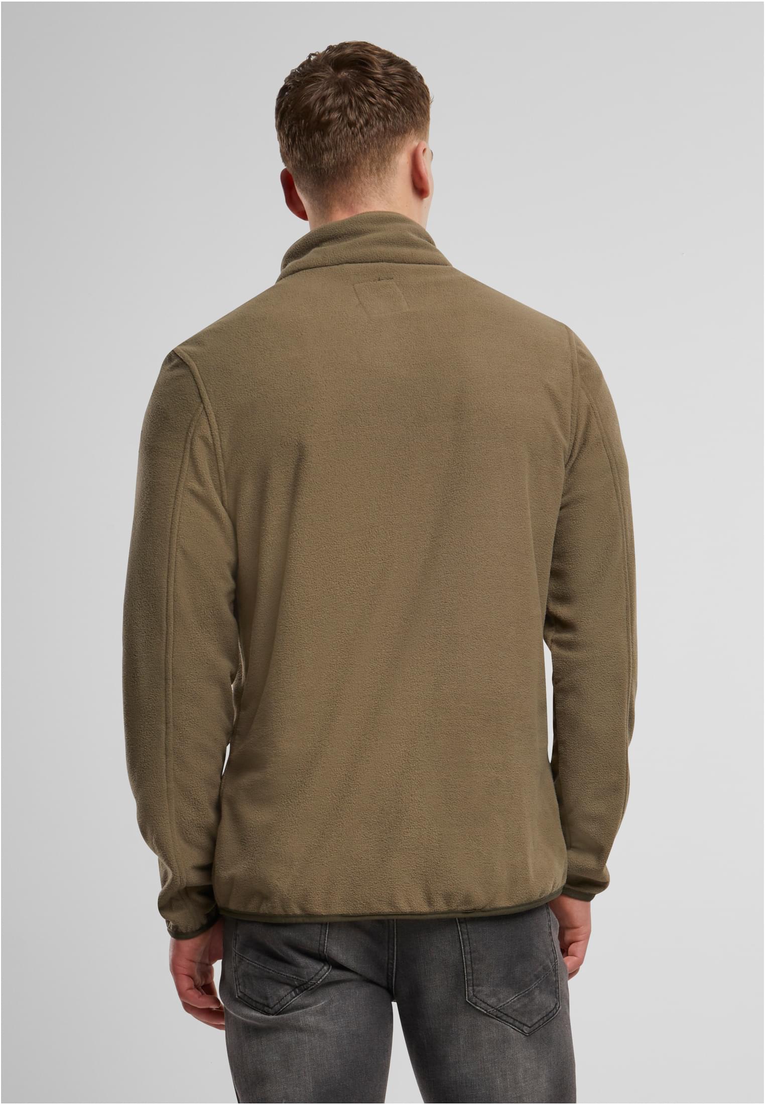 Fleece Troyer Ripstop camel 7XL - workoutbrands.com
