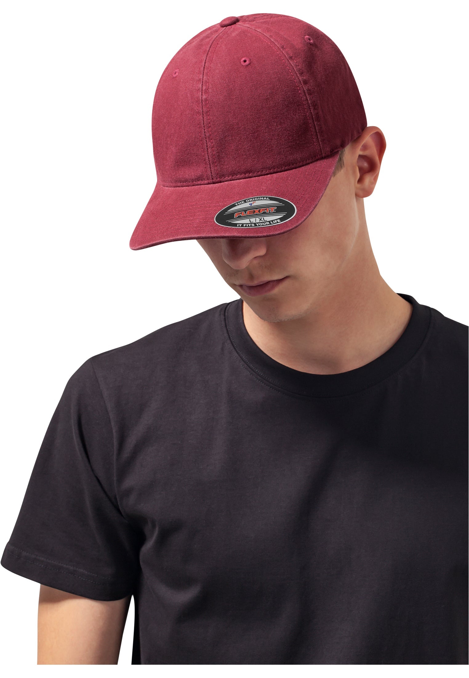 Flexfit Garment Washed Dad Hat S/M - workoutbrands.com