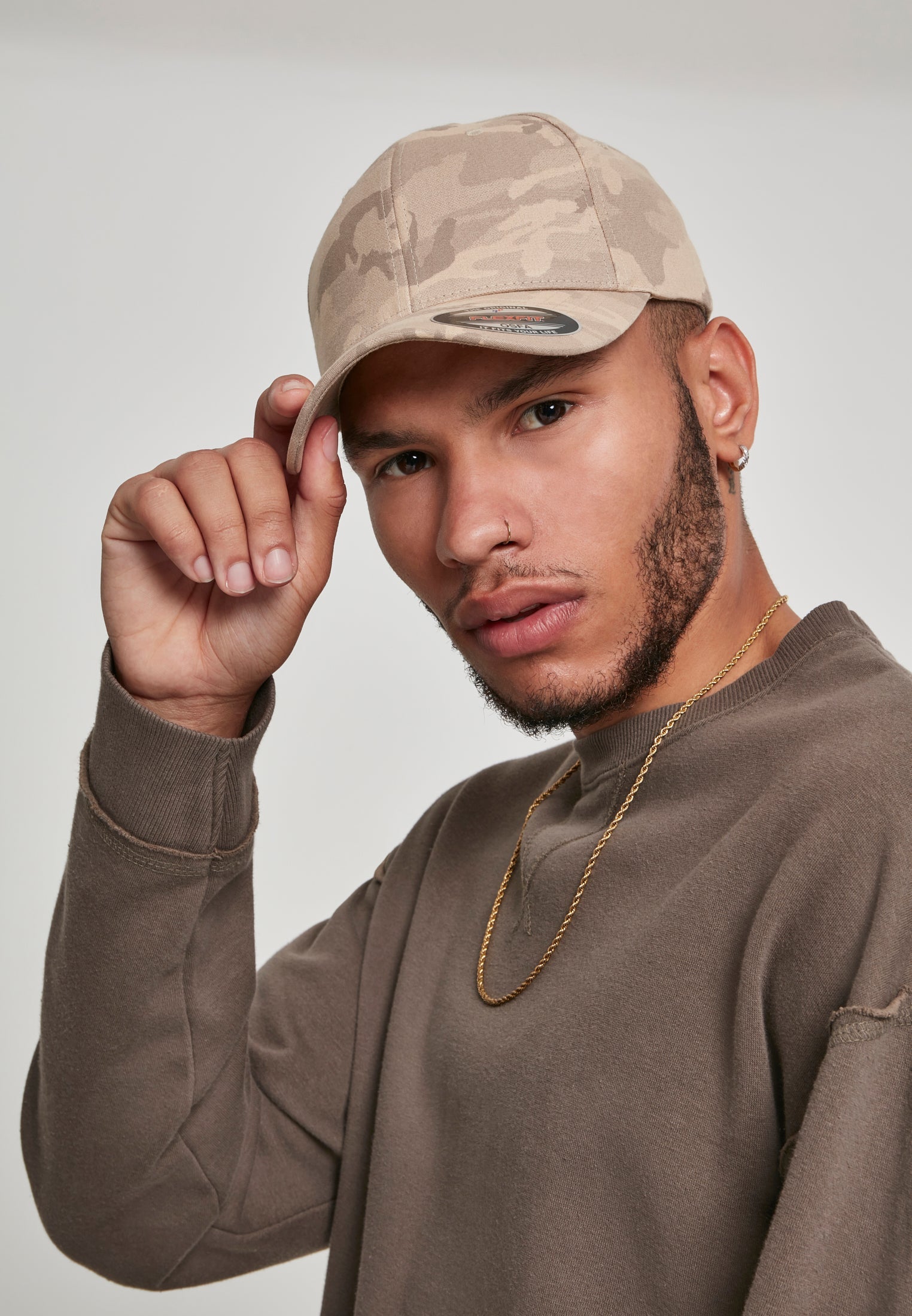 Flexfit Light Camo S/M - workoutbrands.com