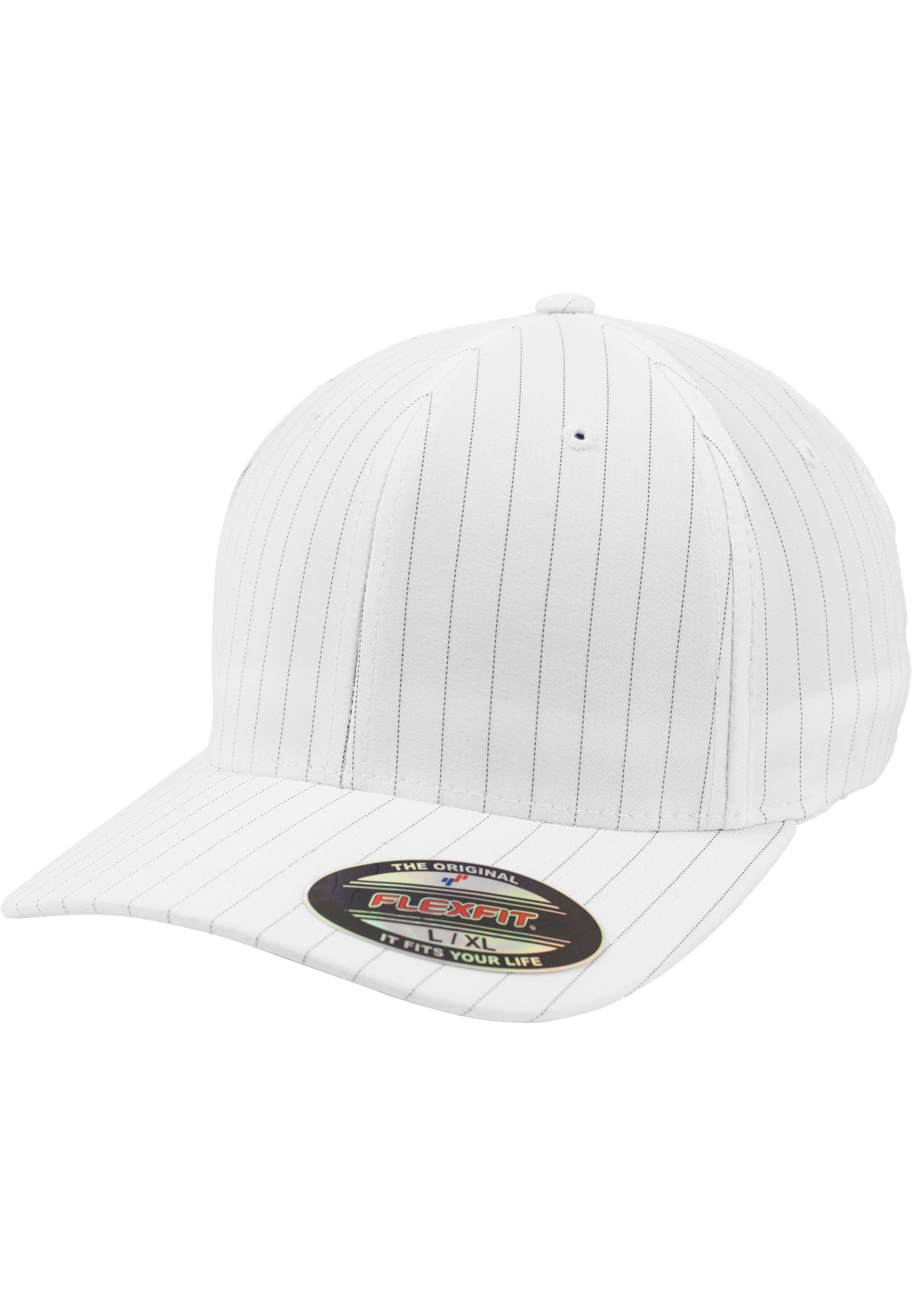 Flexfit Pinstripe Cap - workoutbrands.com