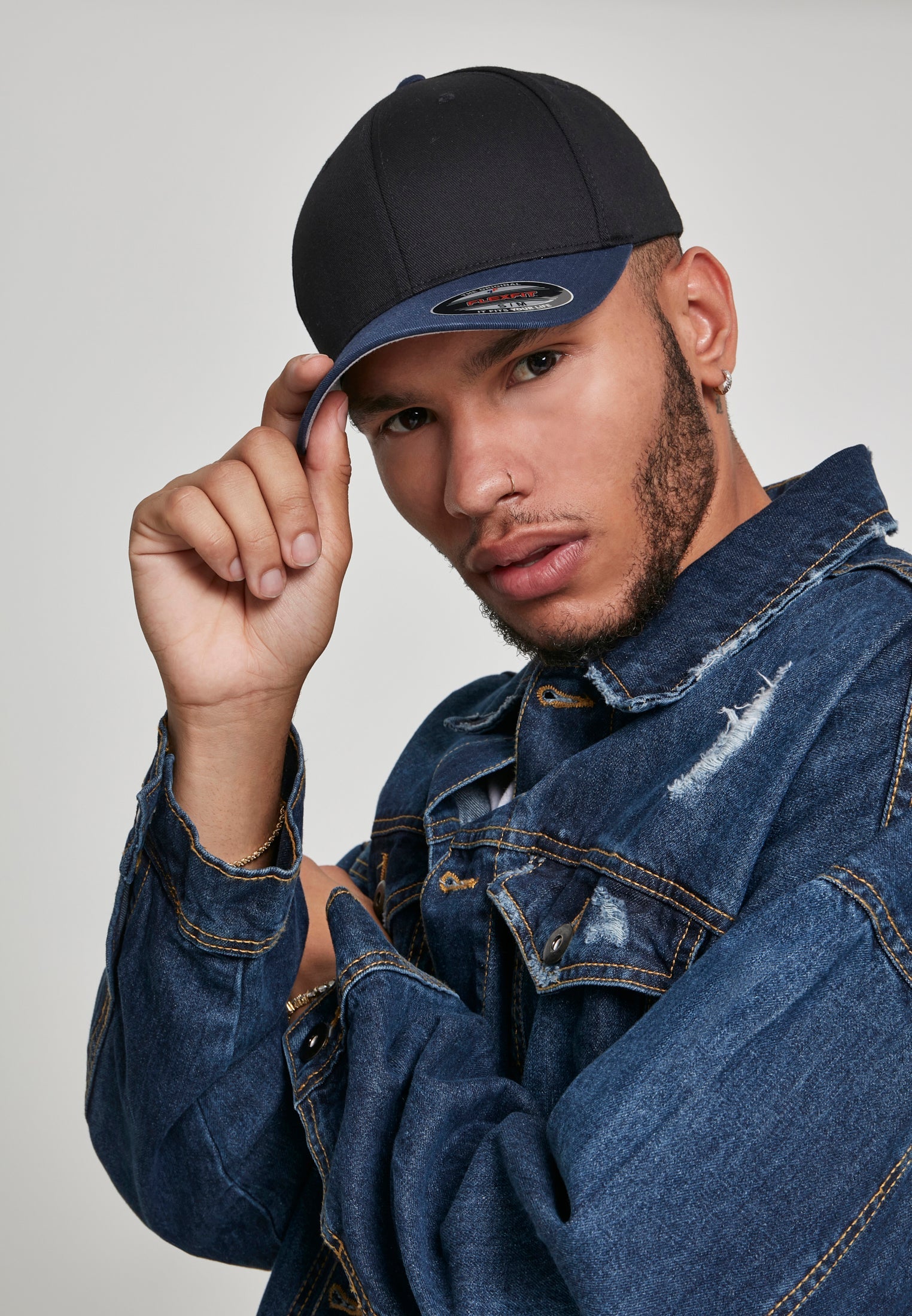 Flexfit Wooly Combed 2-Tone S/M - workoutbrands.com