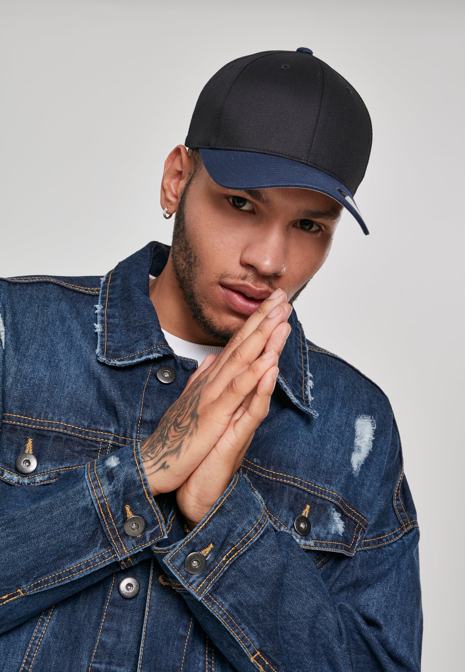 Flexfit Wooly Combed 2-Tone S/M - workoutbrands.com