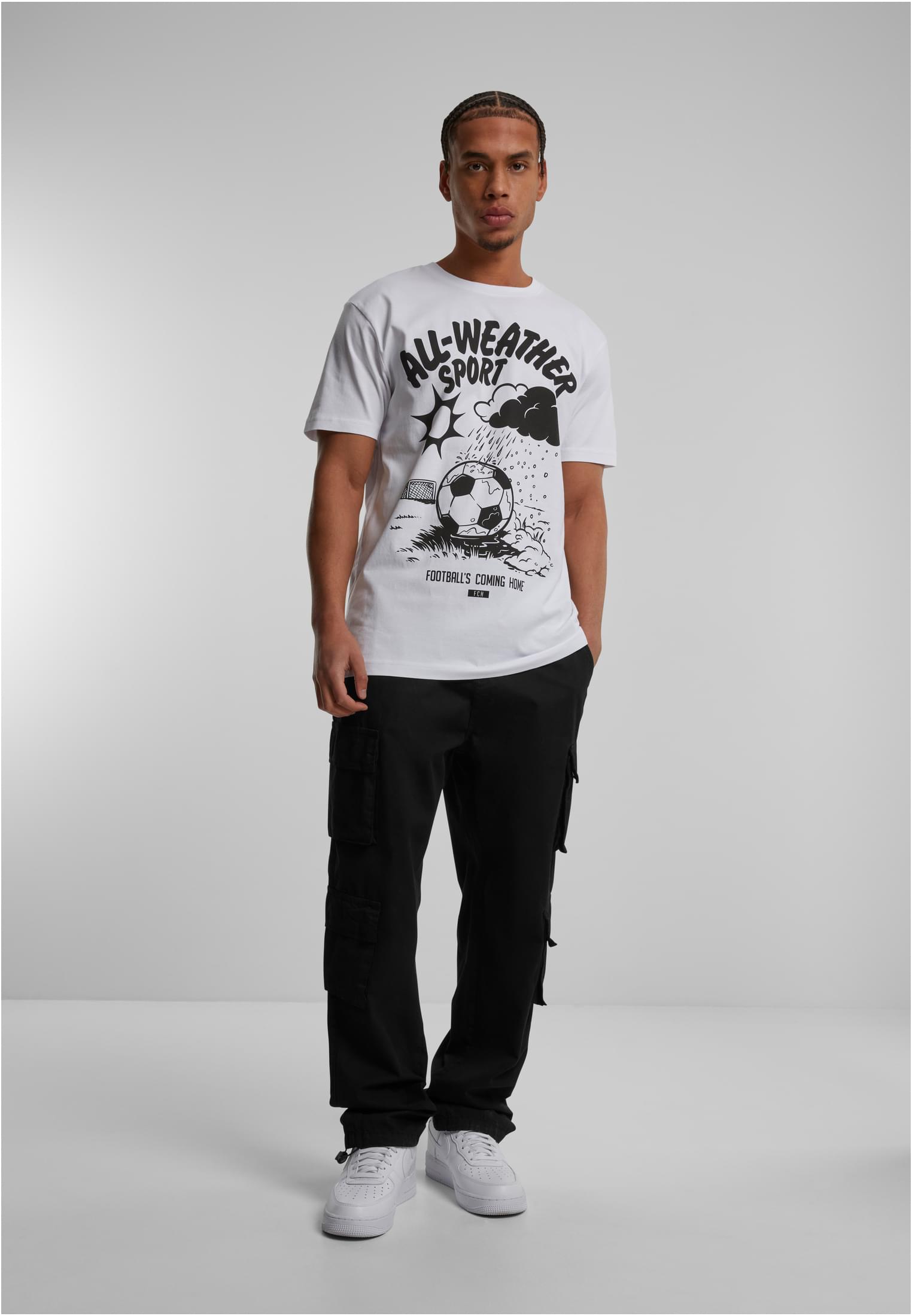 Footballs Coming Home All Weather Sports Tee white XXL - workoutbrands.com