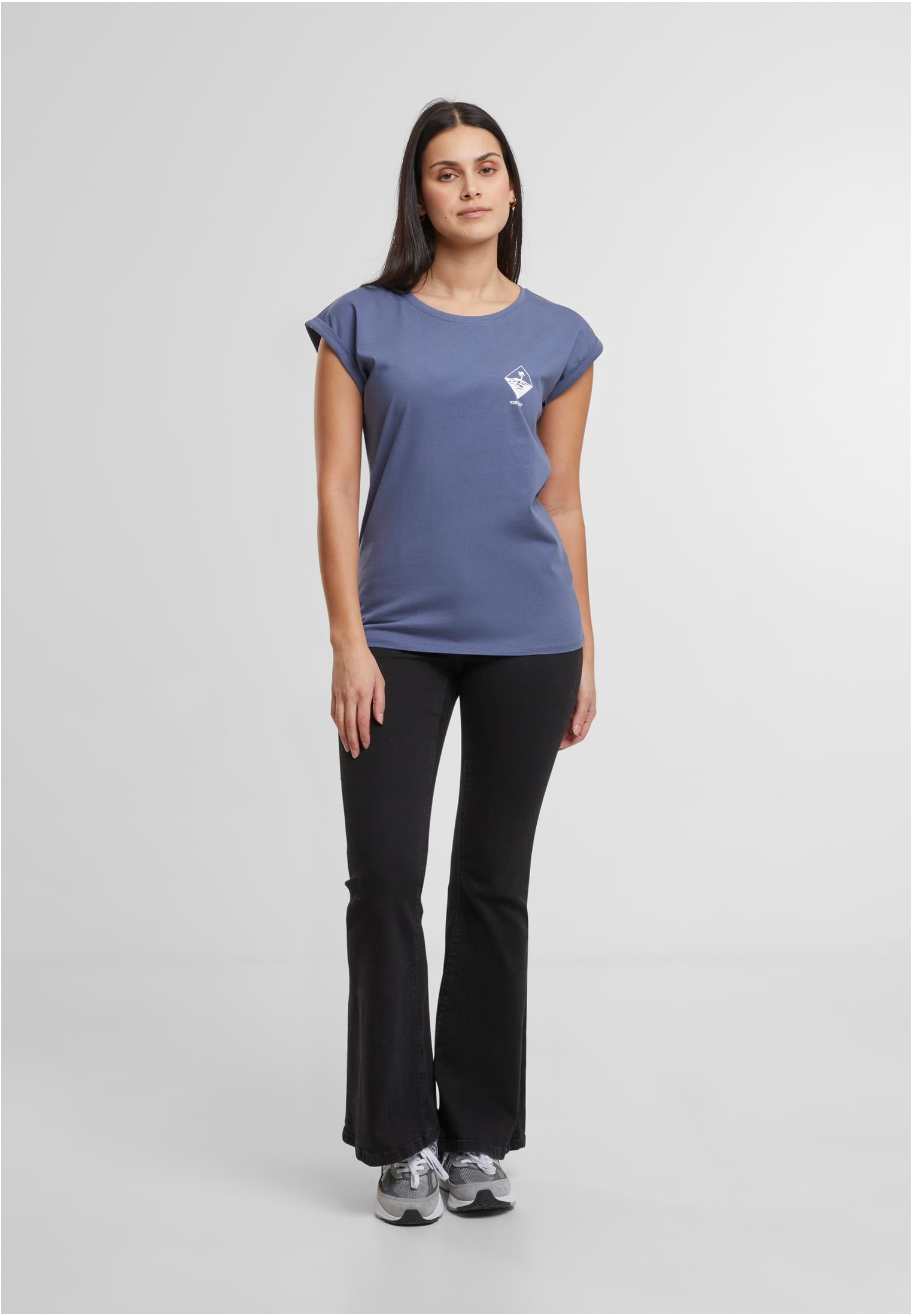 Forvert Ladies Tee Pasadena vintage blue XXL - workoutbrands.com