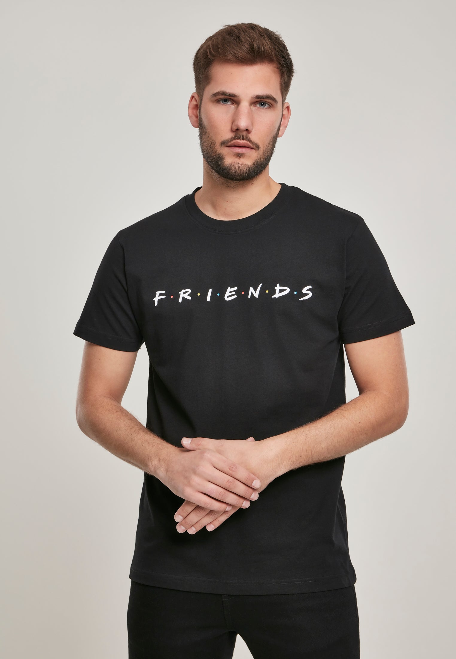 Friends Logo Tee black XXL - workoutbrands.com