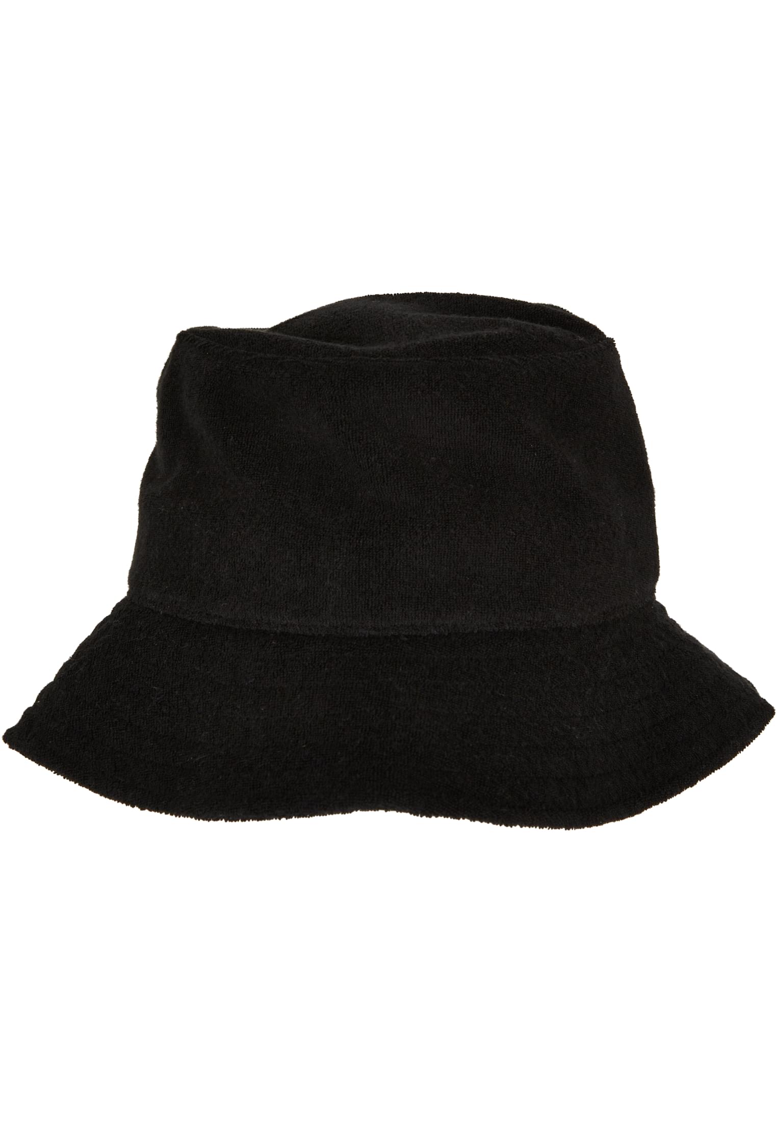Frottee Bucket Hat Black One Size - workoutbrands.com