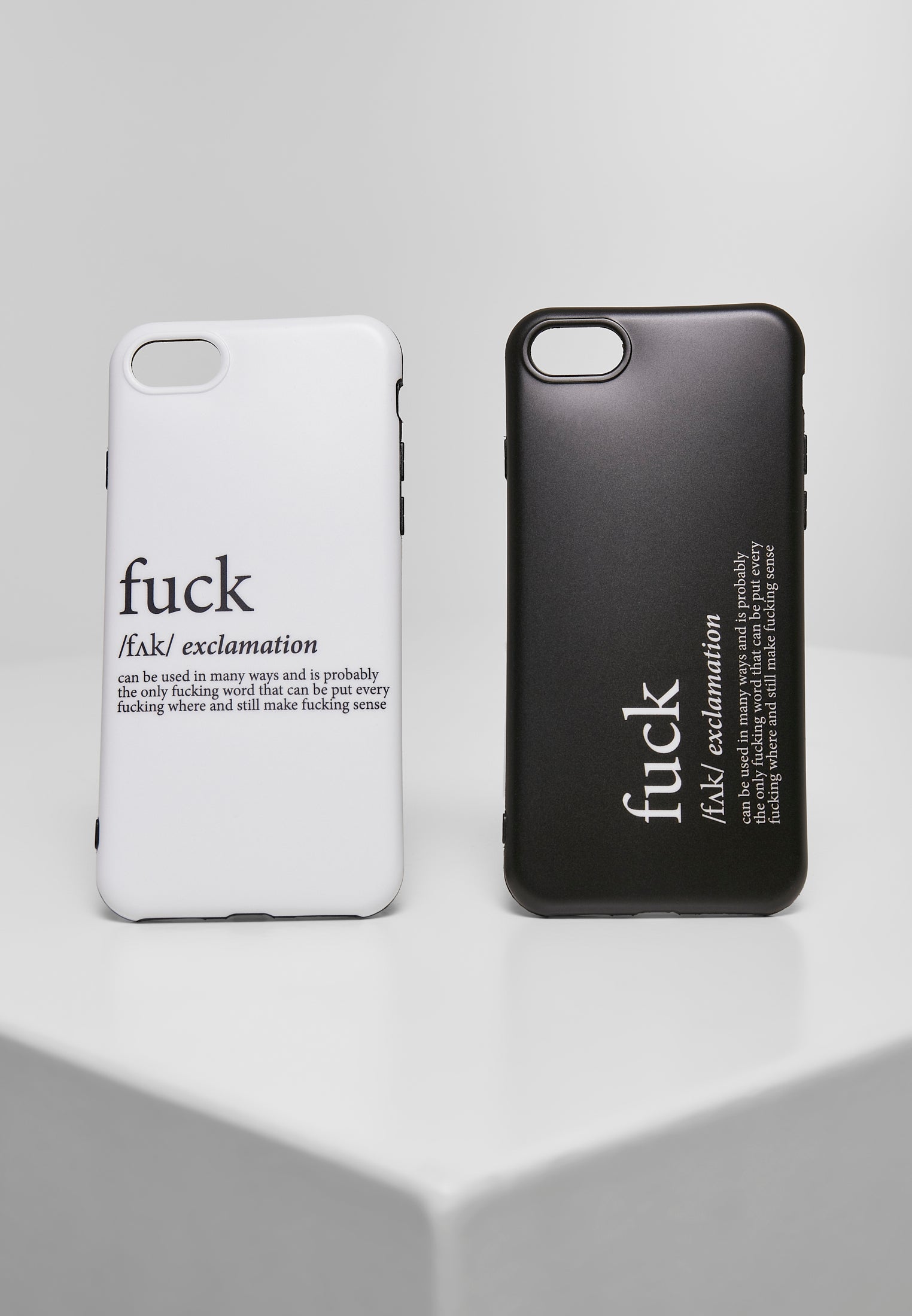 Fuck I Phone 6/7/8 Phone Case Set black/white one size - workoutbrands.com