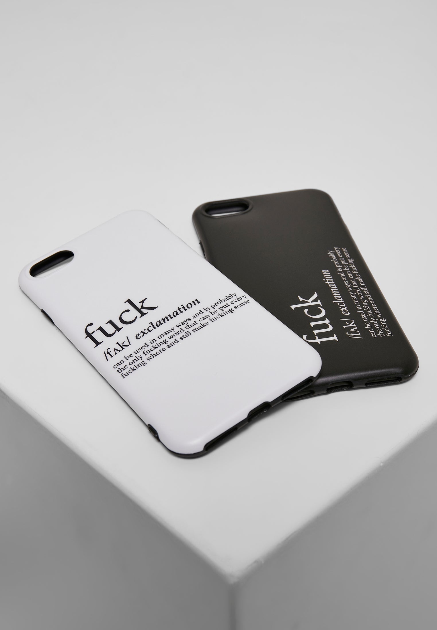 Fuck I Phone 6/7/8 Phone Case Set black/white one size - workoutbrands.com