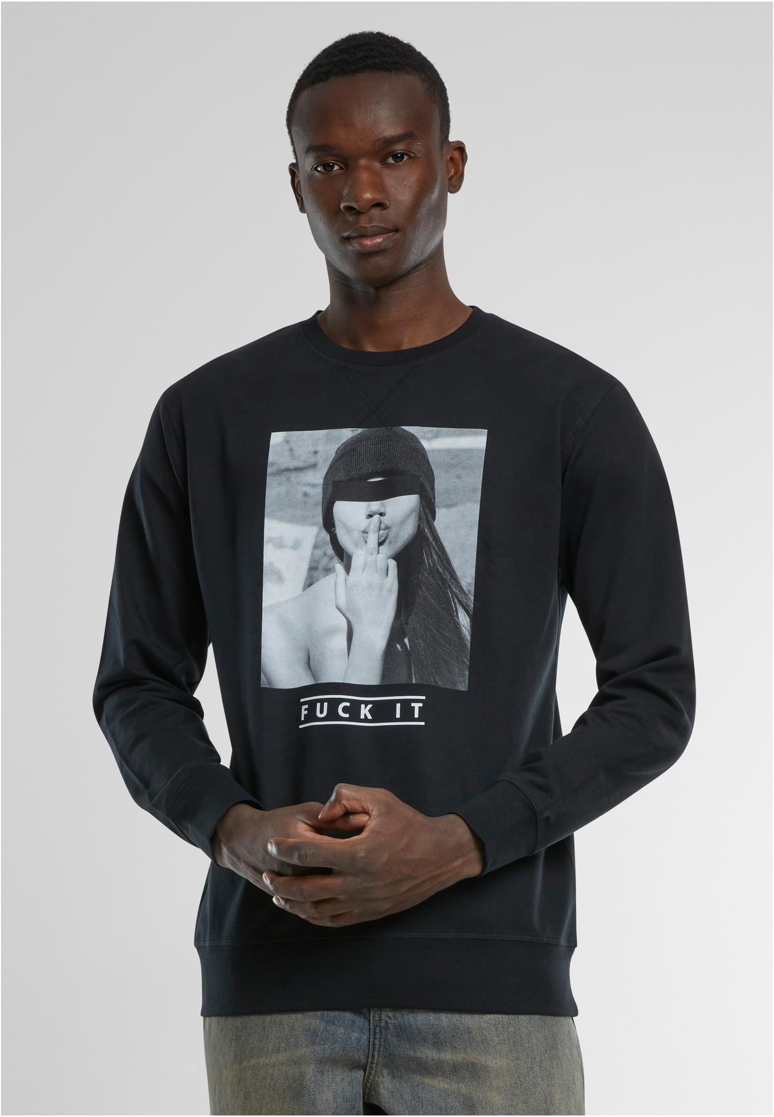 Fuck It 2.0 Crewneck grey XS - workoutbrands.com
