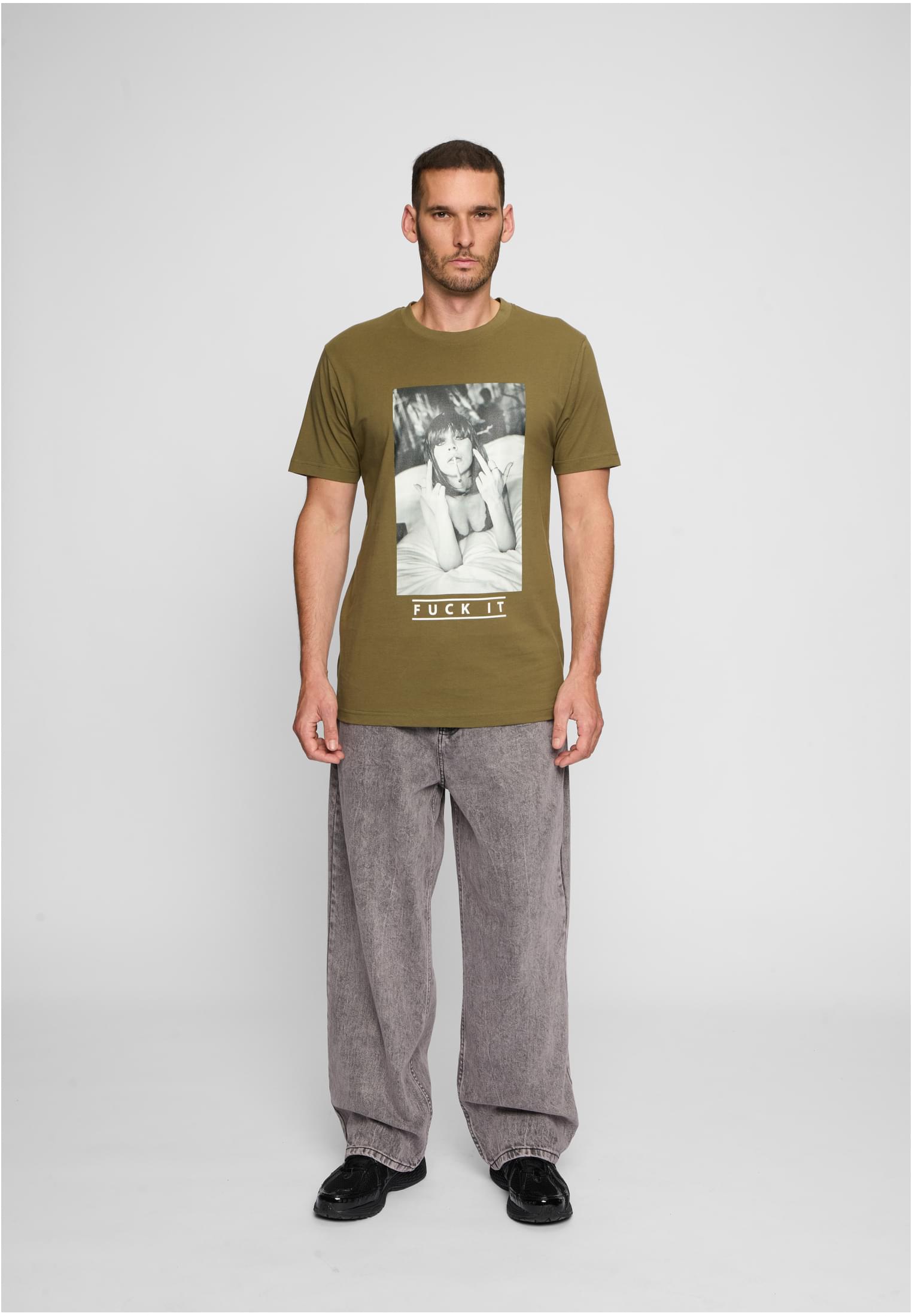 Fuck It 2.0 Tee heather grey XXL - workoutbrands.com