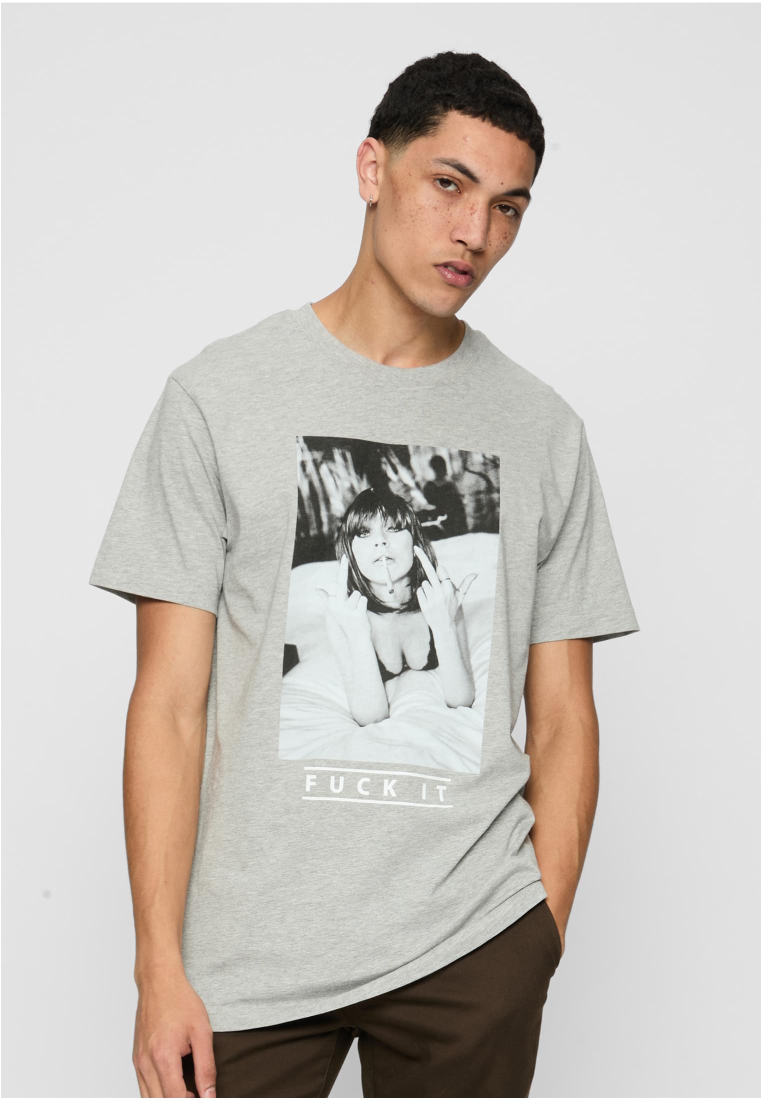 Fuck It 2.0 Tee heather grey XXL - workoutbrands.com