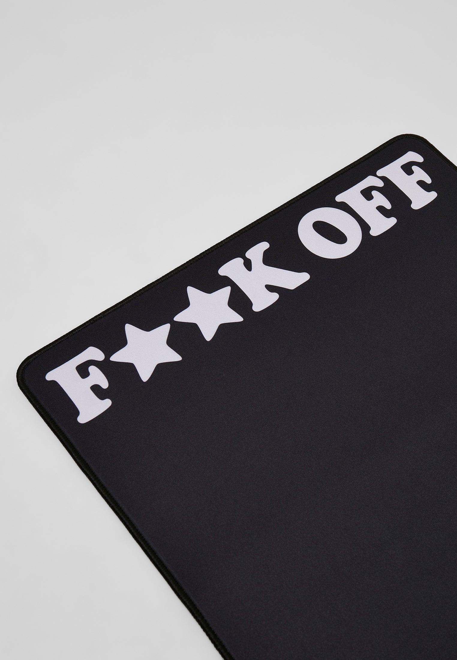 Fuck OFF Desk Pad black/white one size - workoutbrands.com