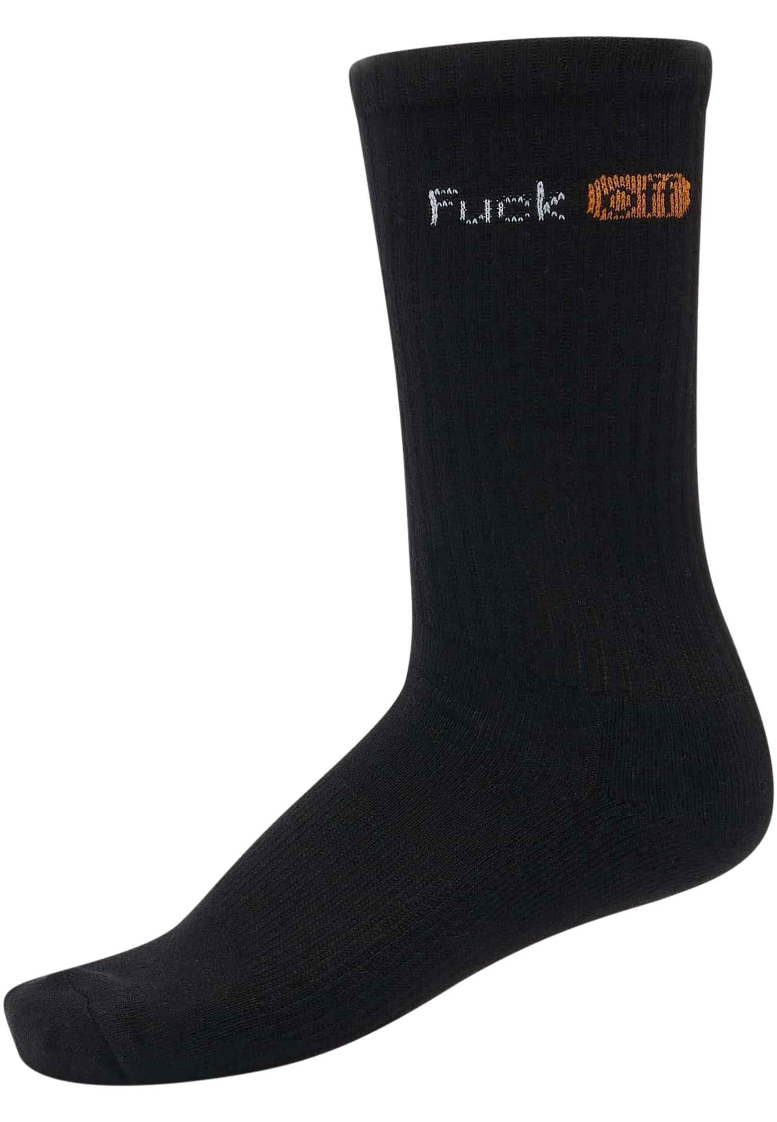 Fuck Off Socks 6-Pack black/white/grey/neonorange 35-38 - workoutbrands.com