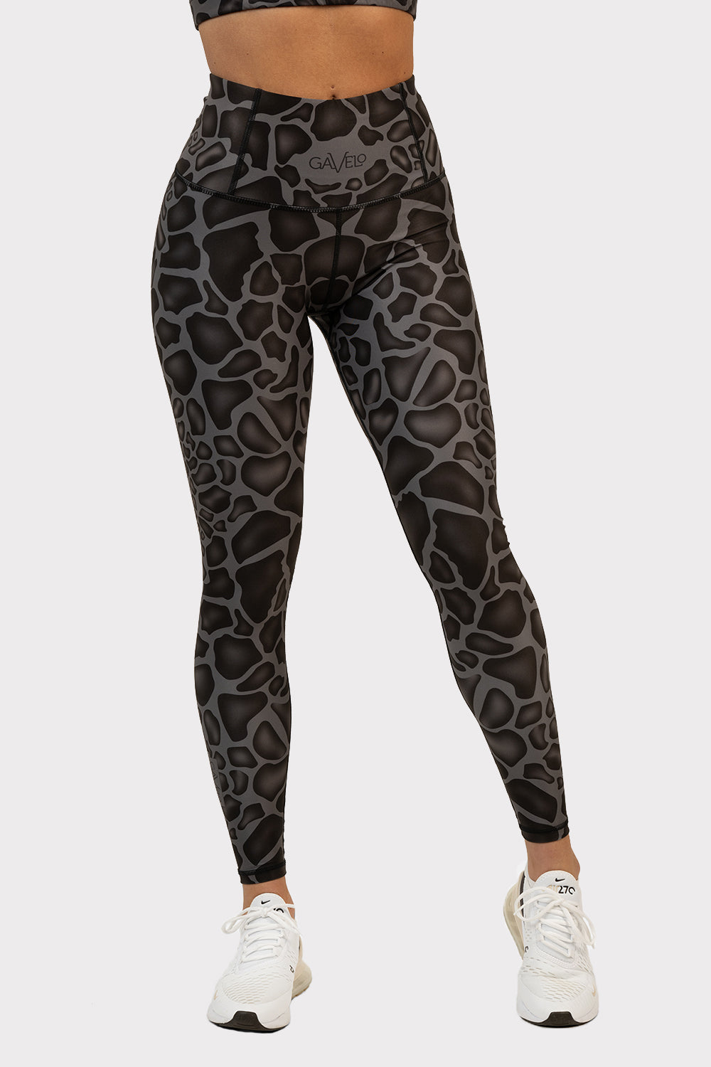 G Compression Tights - Giraffe Black - workoutbrands.com