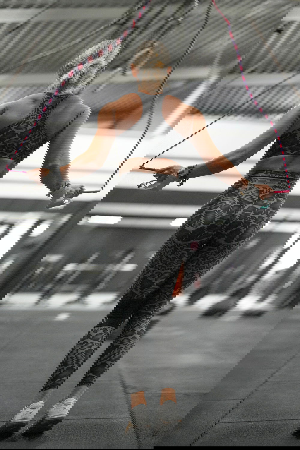 G Compression Tights - Giraffe Black - workoutbrands.com