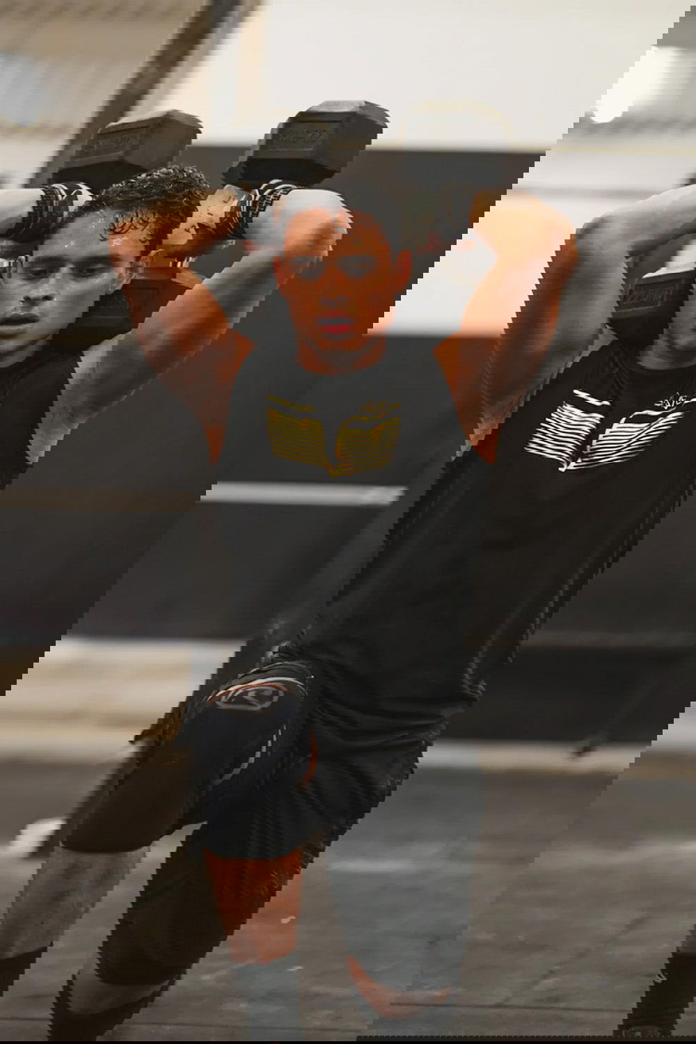 G Power Sleeveless Tee - Black - workoutbrands.com