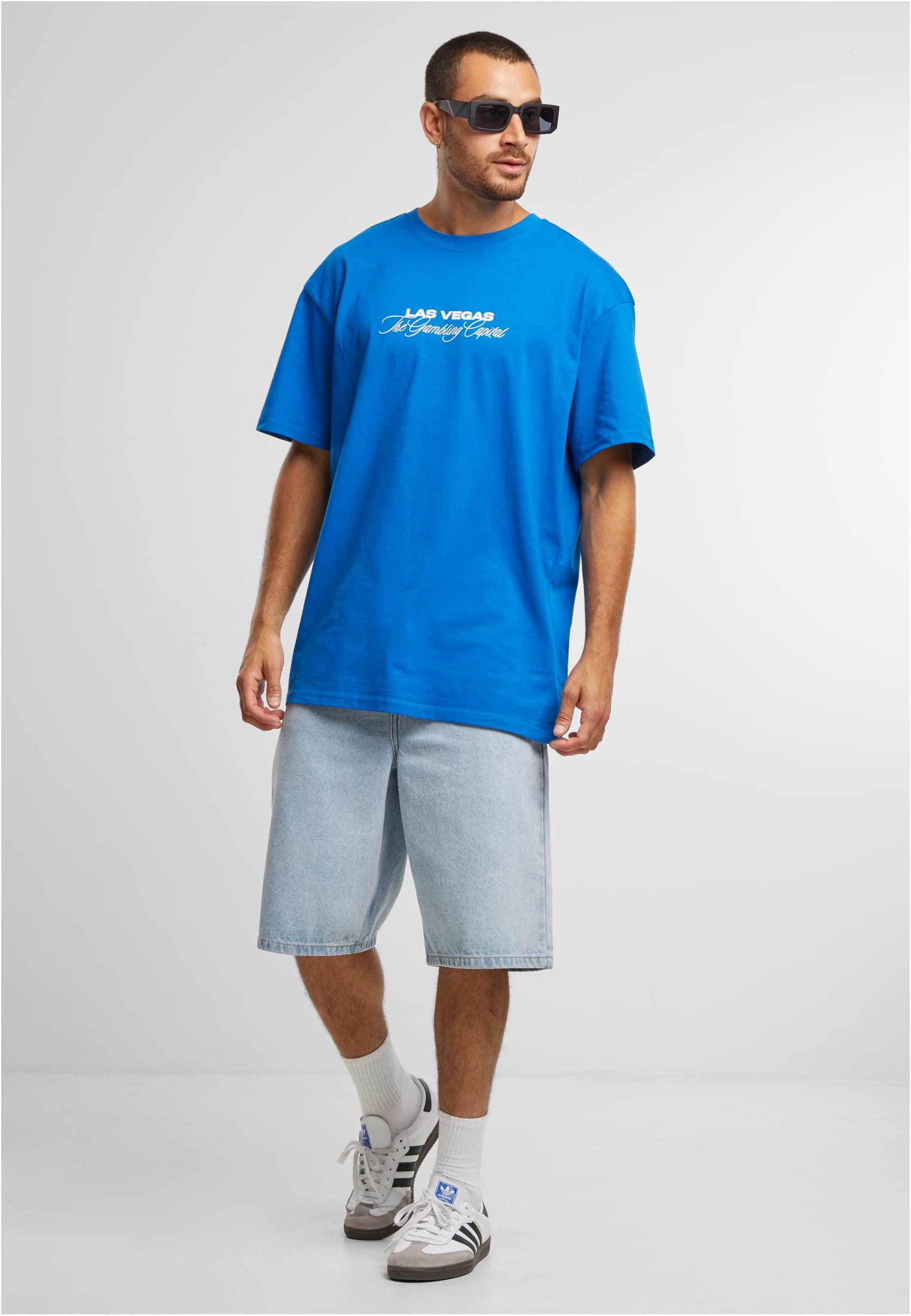 Gambling Capital Oversize Tee hibiskus pink XXL - workoutbrands.com