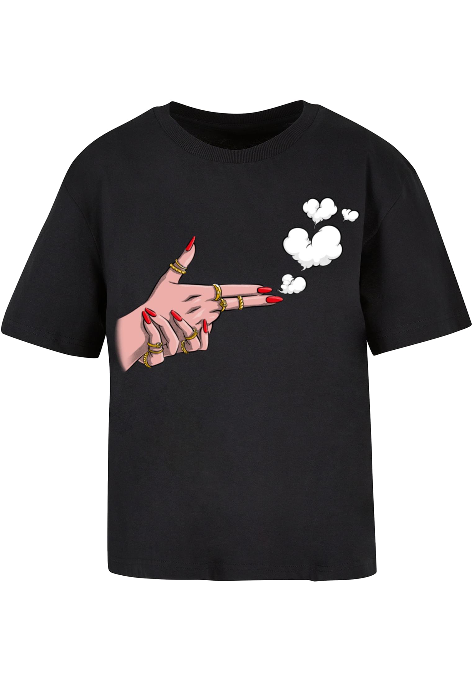 Girl Bang Tee black XXL - workoutbrands.com