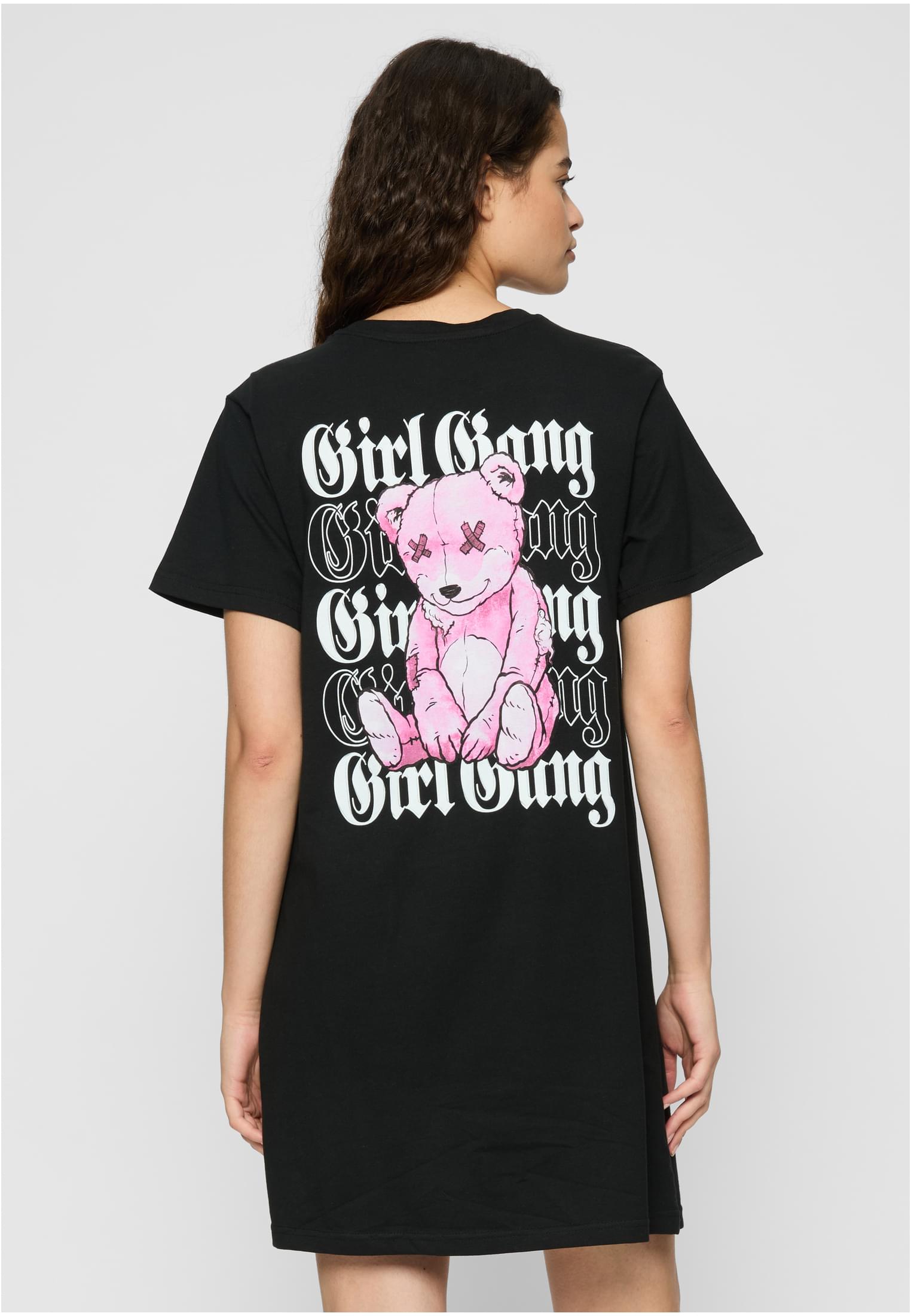 Girl Gang Ladies Tee Dress black XXL - workoutbrands.com