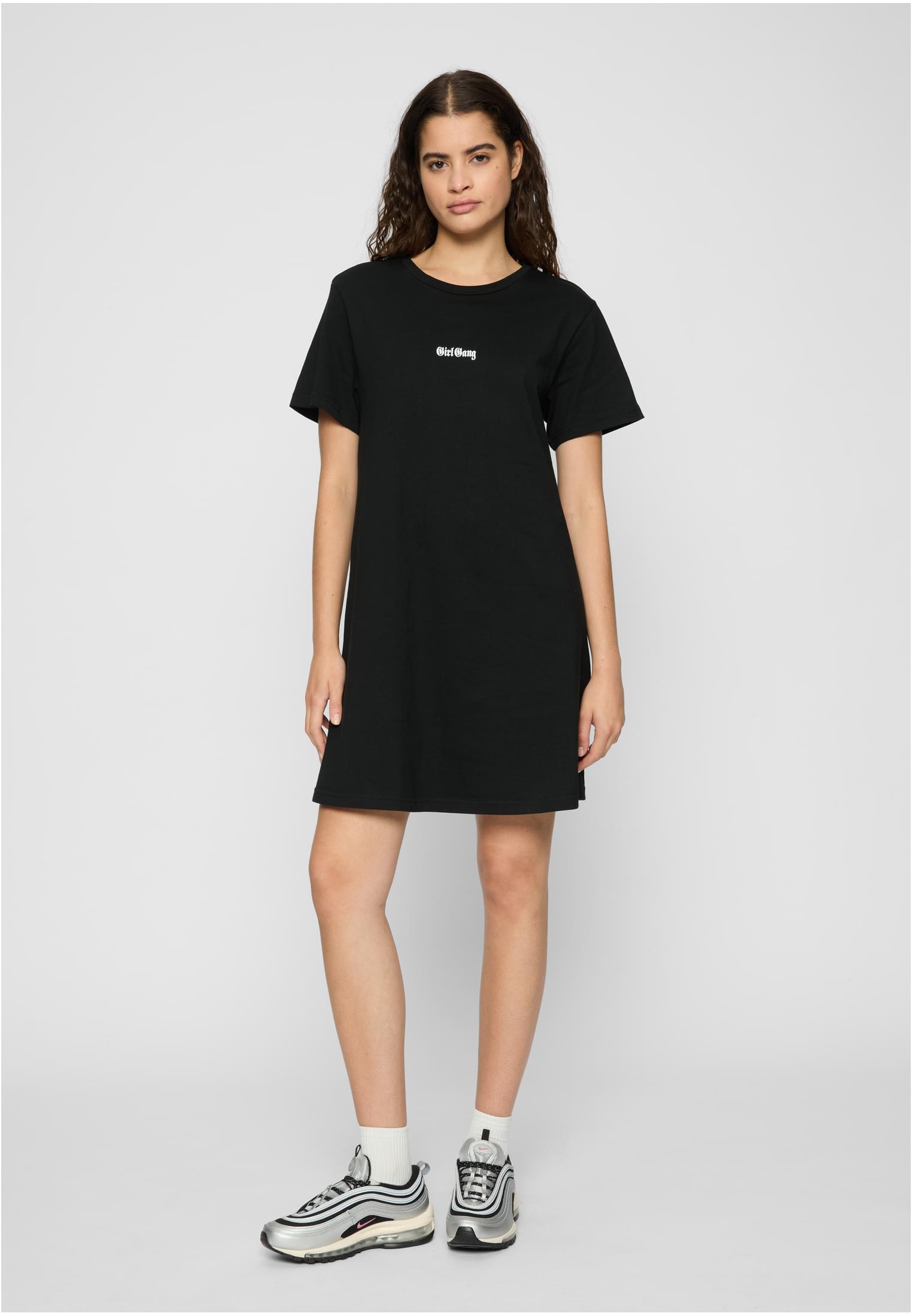 Girl Gang Ladies Tee Dress black XXL - workoutbrands.com