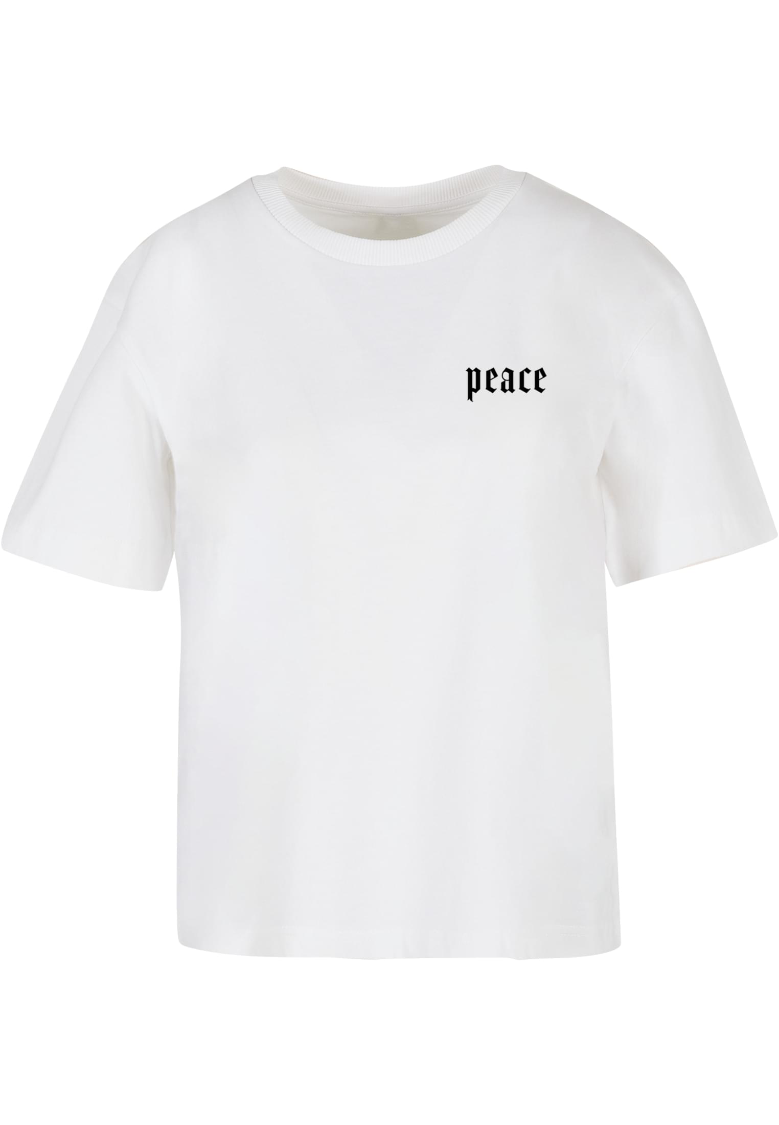Girls Peace Hand Tee white XXL - workoutbrands.com