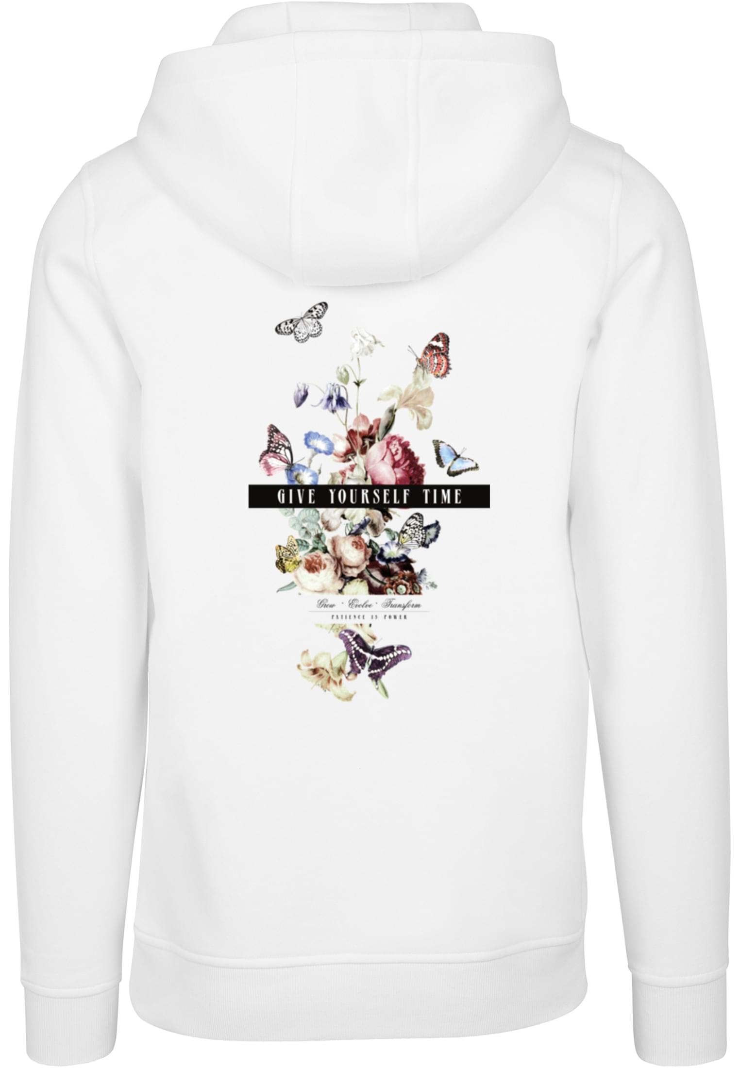 Give Yourself Time Hoody white XXL - workoutbrands.com