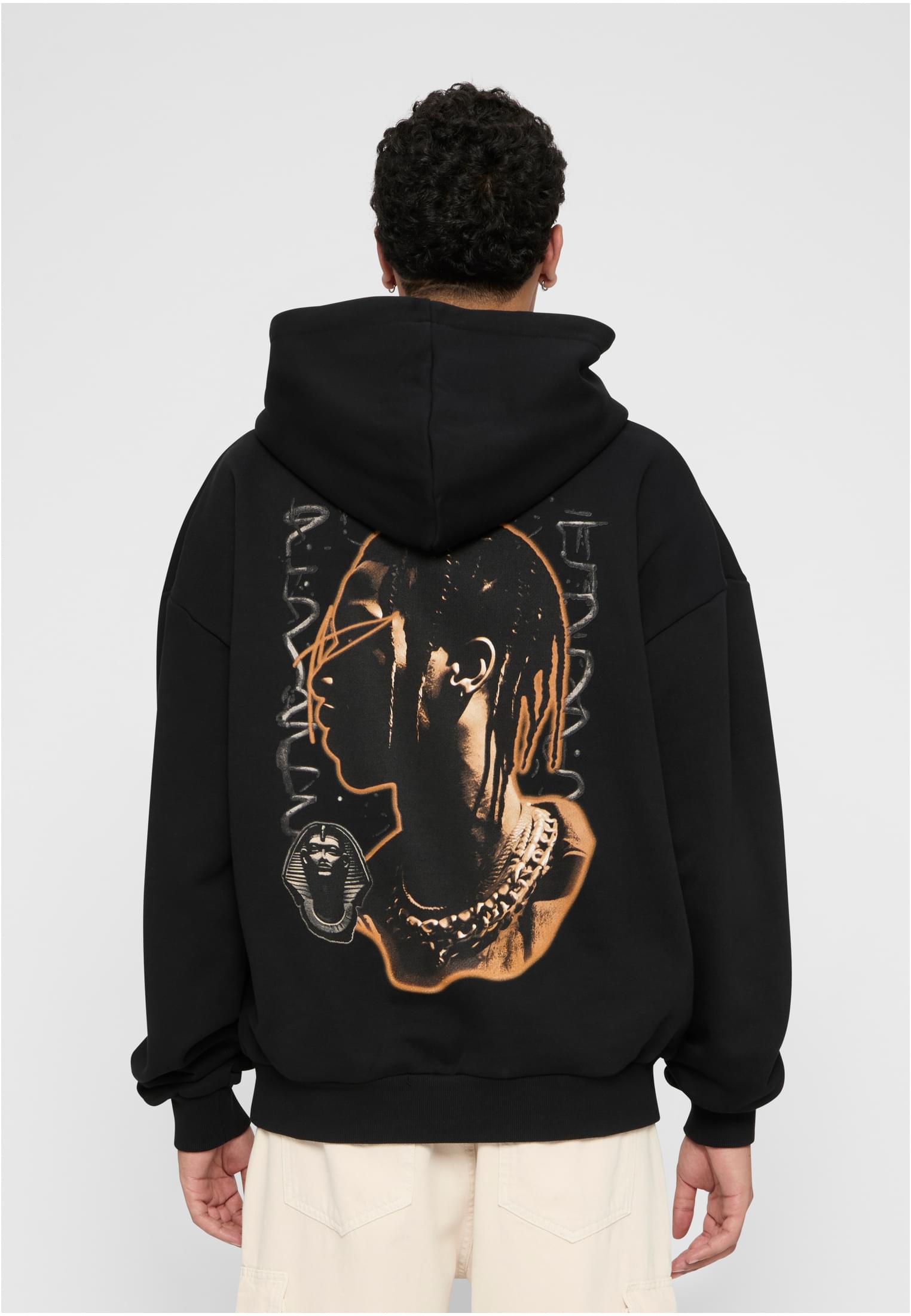 Giza Oversize Hoodie black XXL - workoutbrands.com
