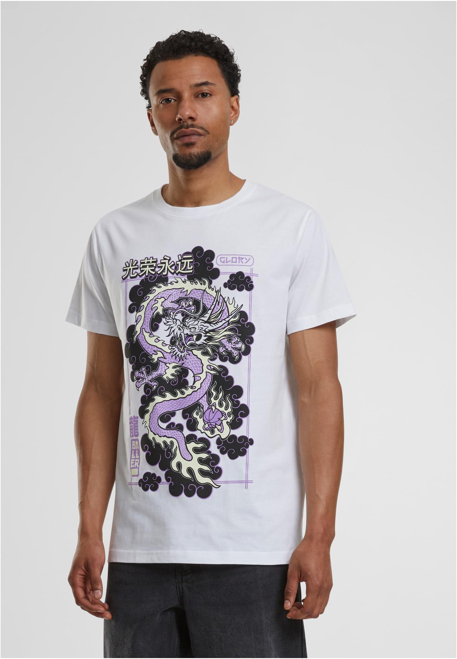 Glory Dragon Tee white XXL - workoutbrands.com