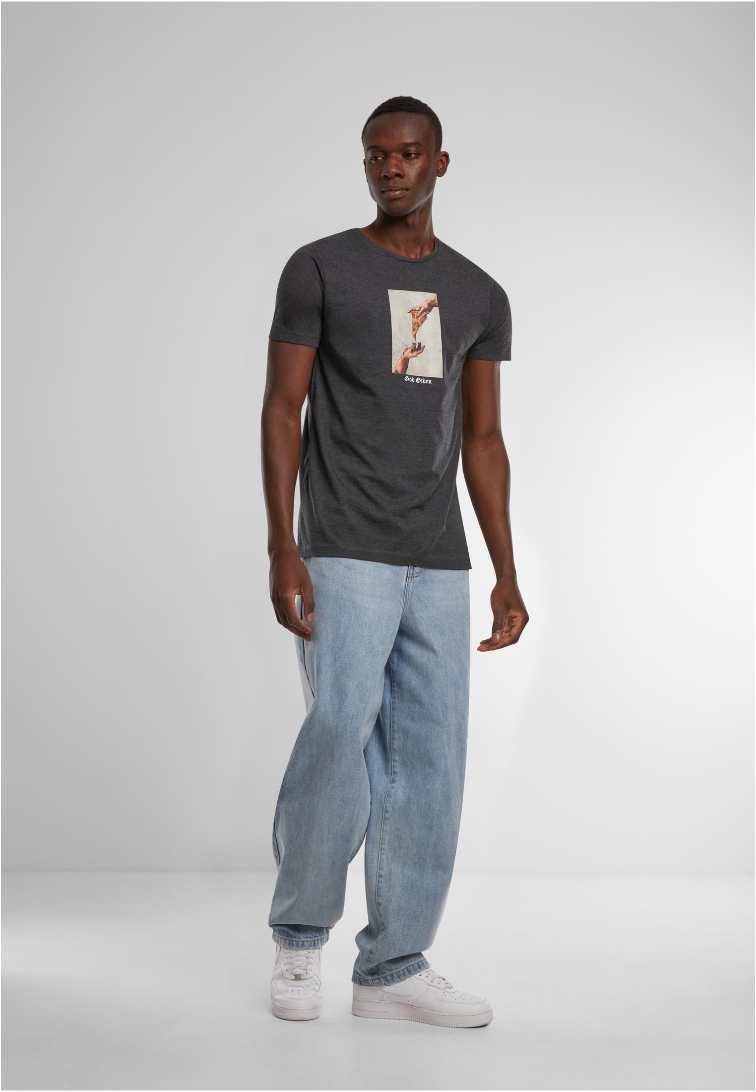 God Given Pizza Tee olive XXL - workoutbrands.com