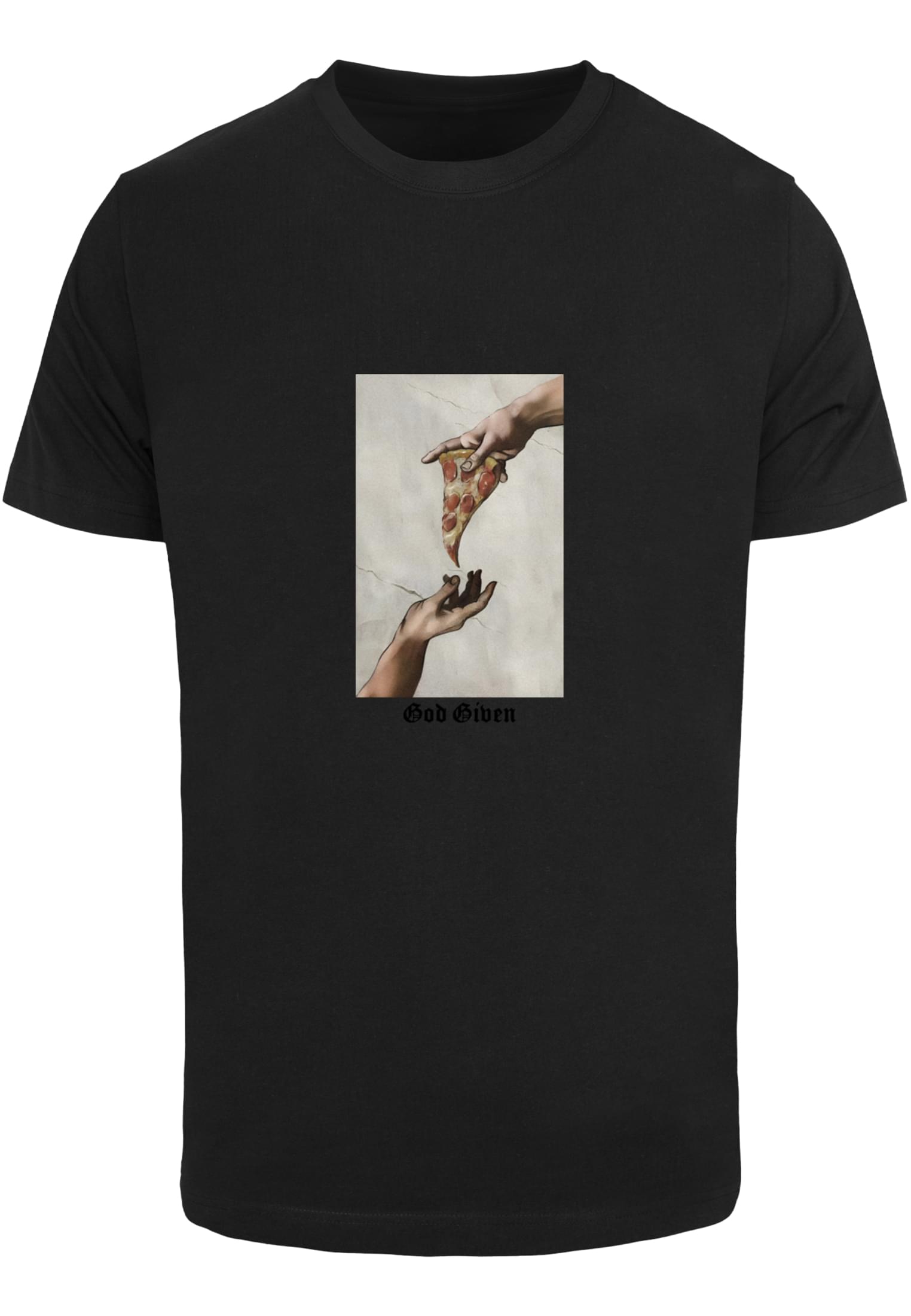 God Given Pizza Tee white XXL - workoutbrands.com