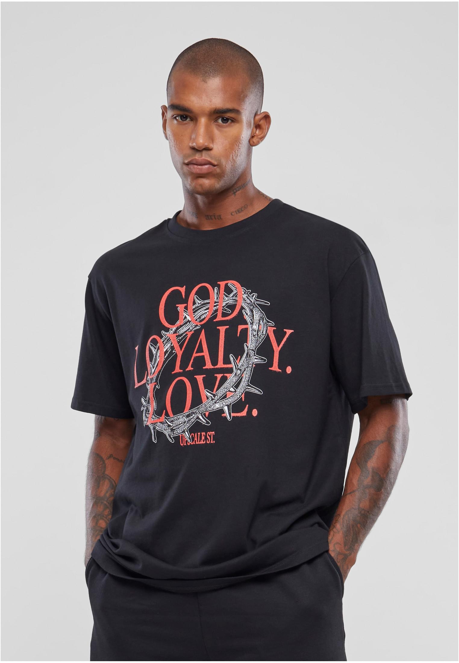 God Loyalty Love Oversize Tee white XXL - workoutbrands.com