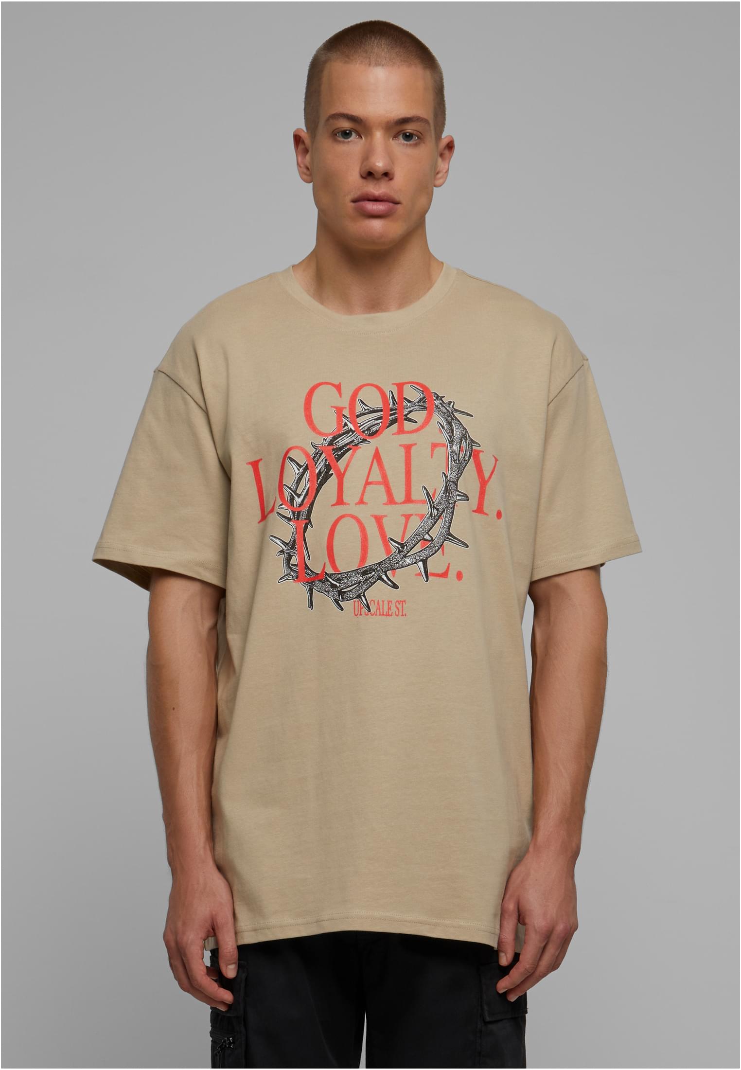 God Loyalty Love Oversize Tee white XXL - workoutbrands.com