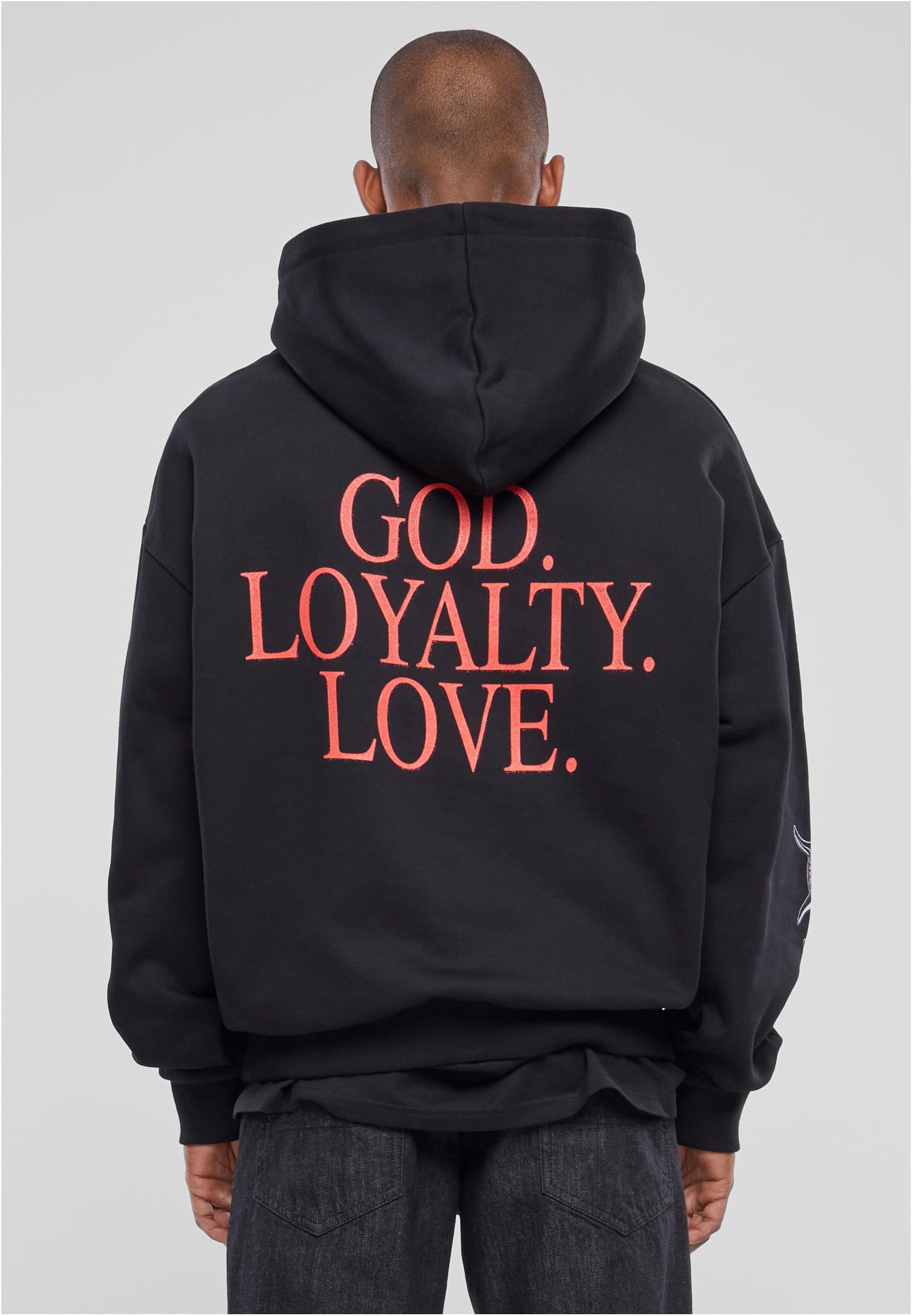 God Loyalty Love Ultra Heavy Oversize Hoodie sand XXL - workoutbrands.com